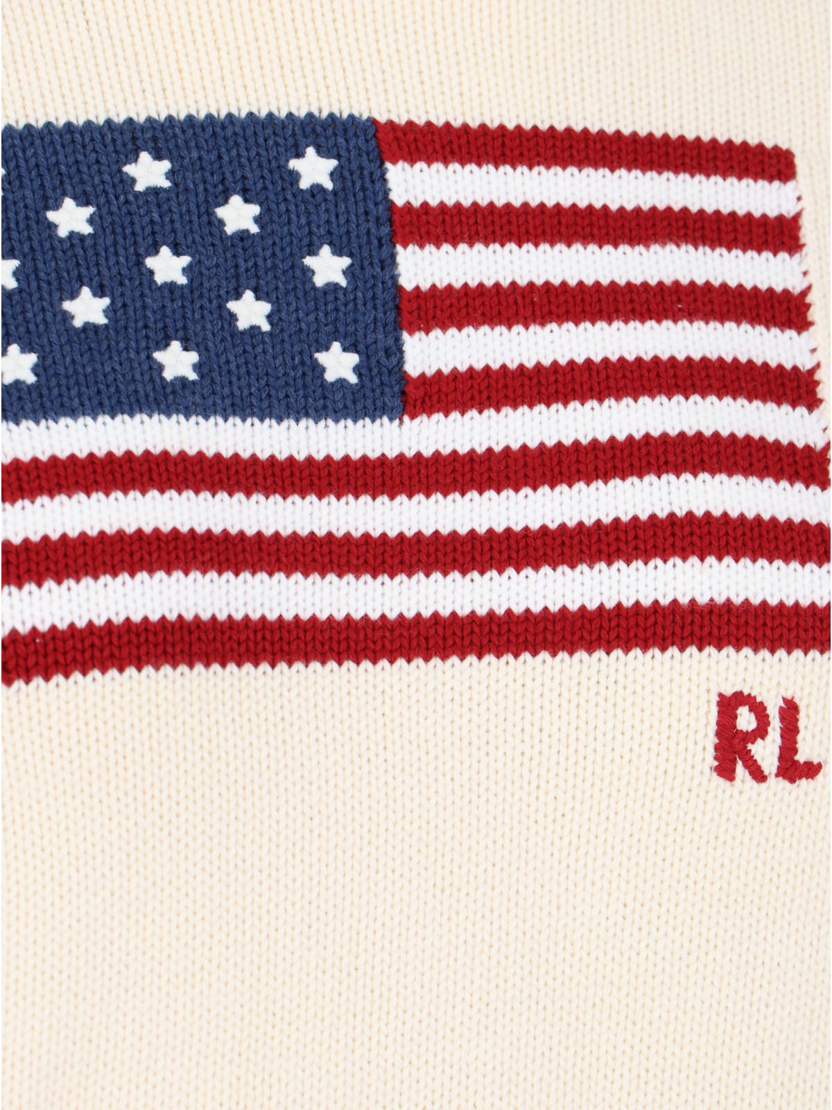 RALPH LAUREN AMERICAN FLAG SWEATER 