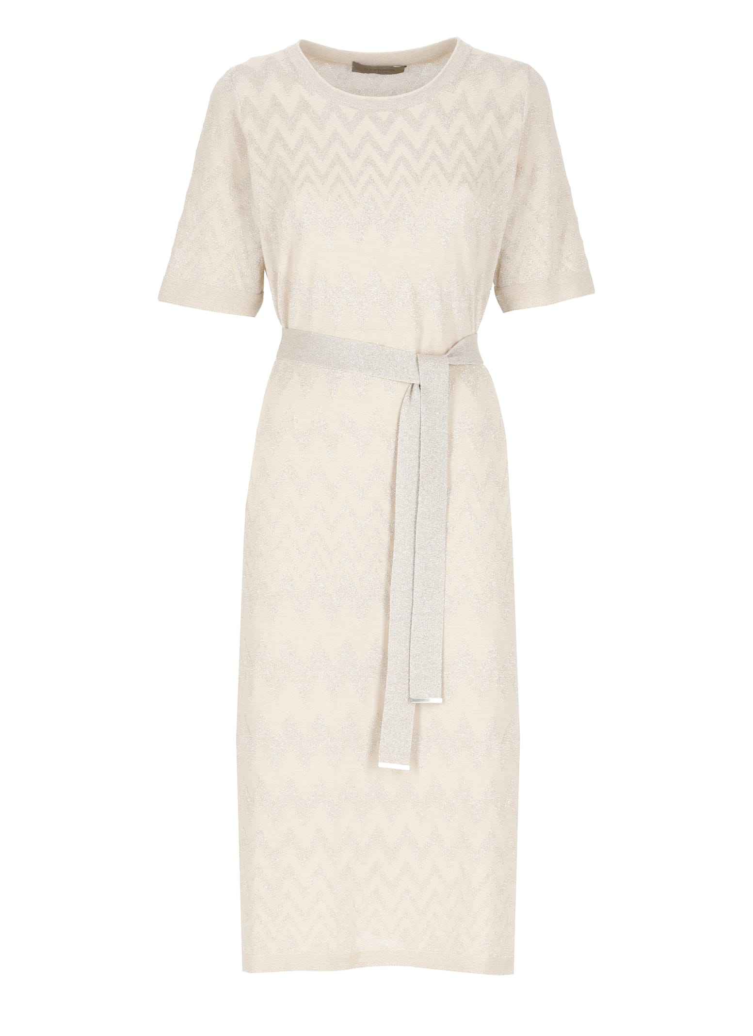 D. Exterior Cotton Blend Dress