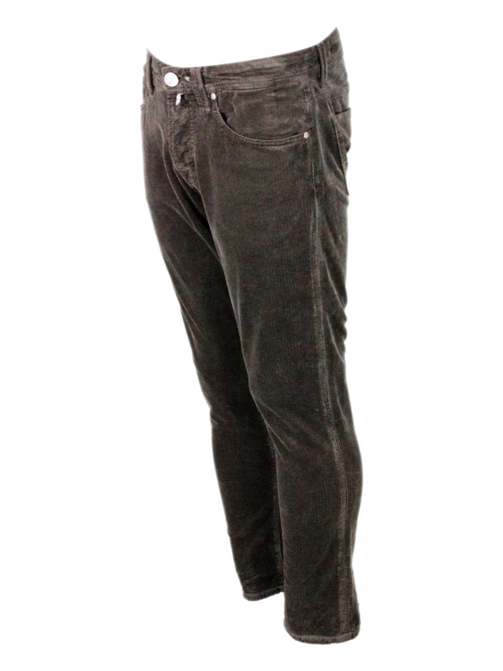 Shop Sartoria Tramarossa Pants In Coffee