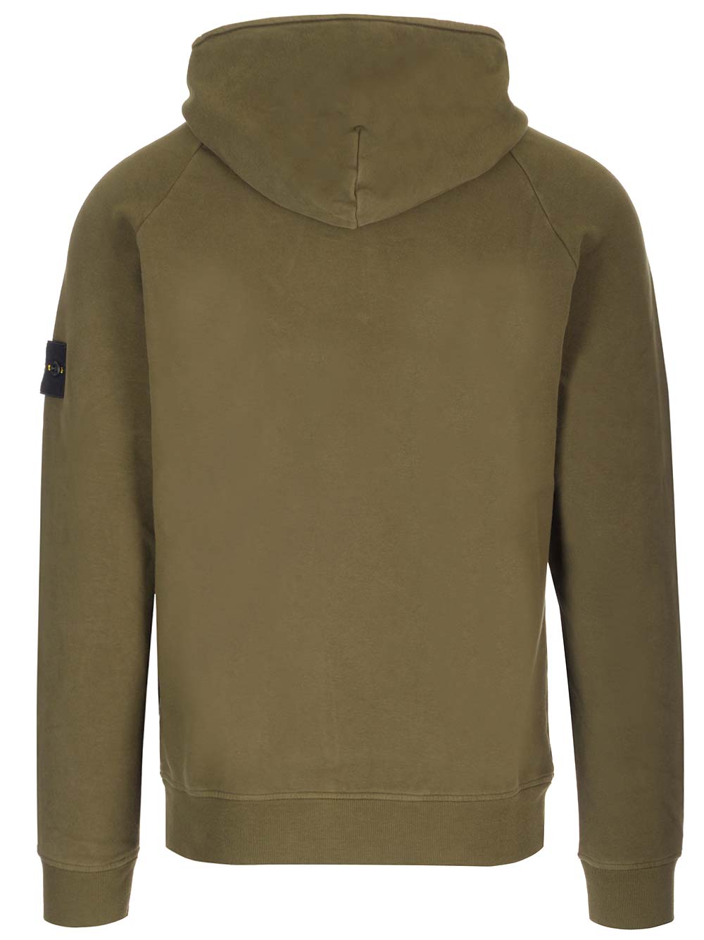 Khaki green stone island 2024 hoodie