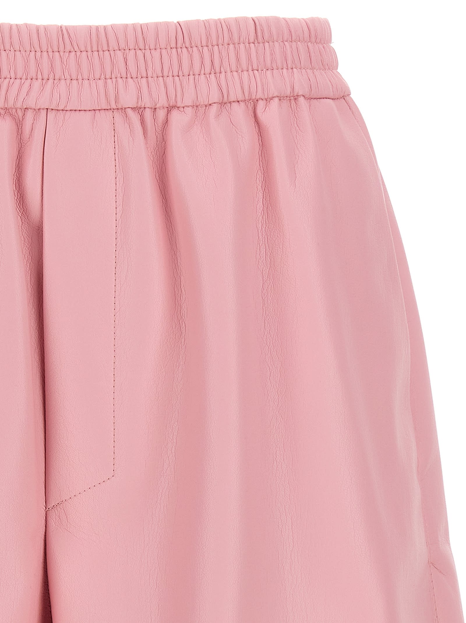 Shop Nanushka Brenna Bermuda Shorts In Pink