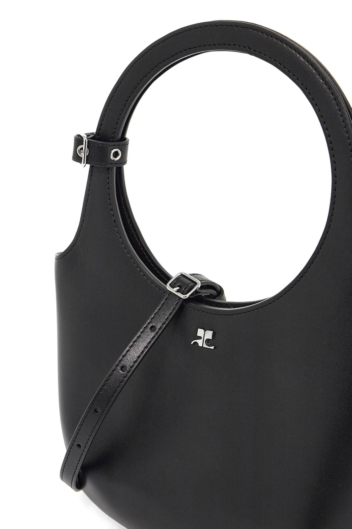 Shop Courrèges Cross\n\nholy Cross Handbag In Black (black)