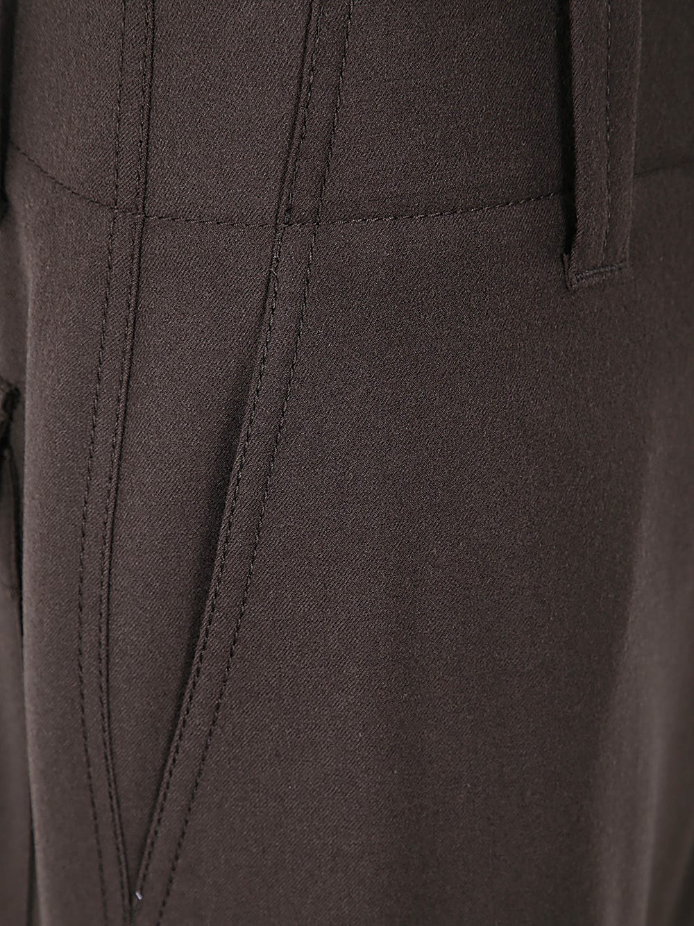 Shop Giorgio Armani Regular Pants In Chocolate