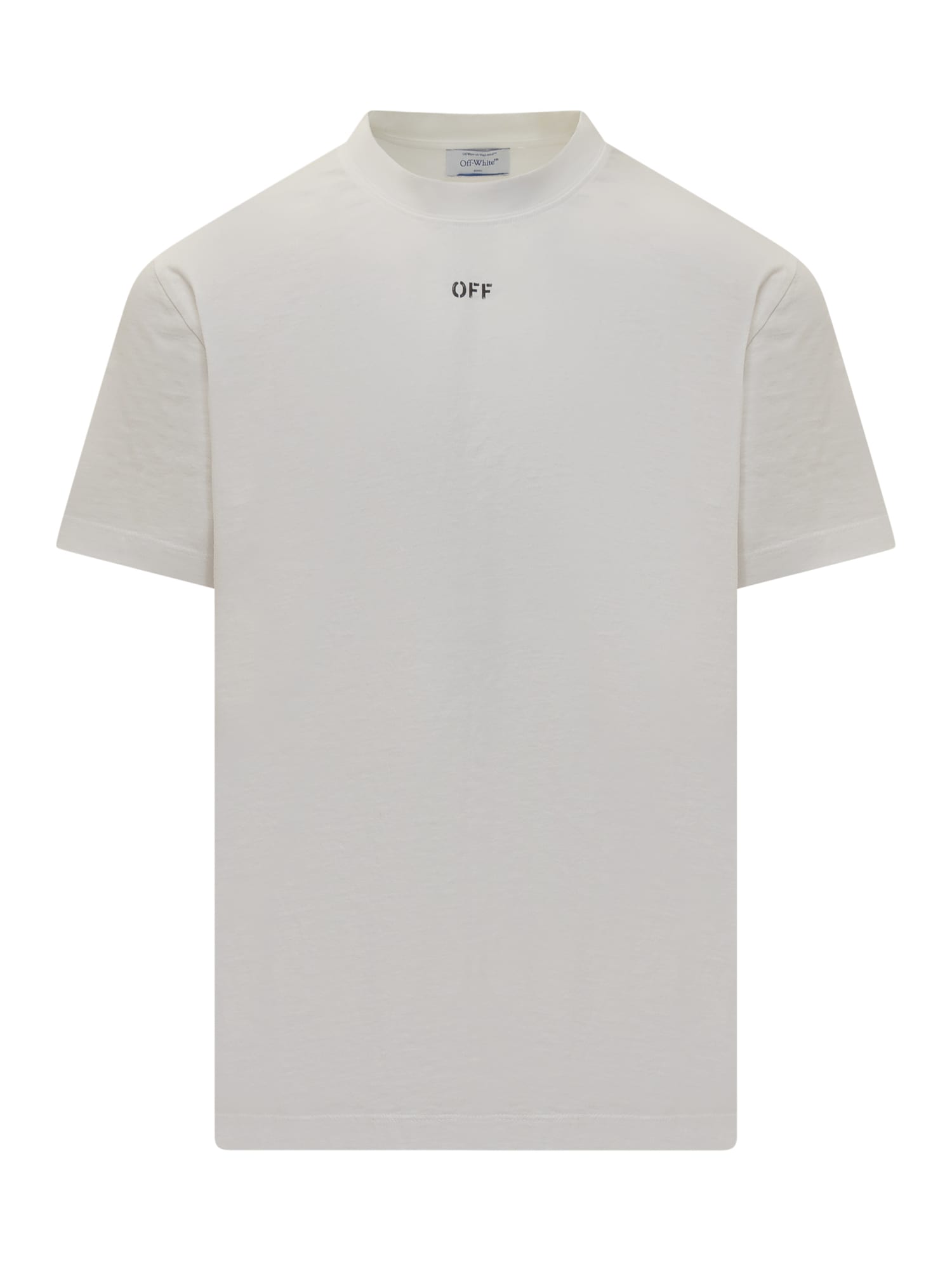 Shop Off-white T-shirt With Logo In White Black
