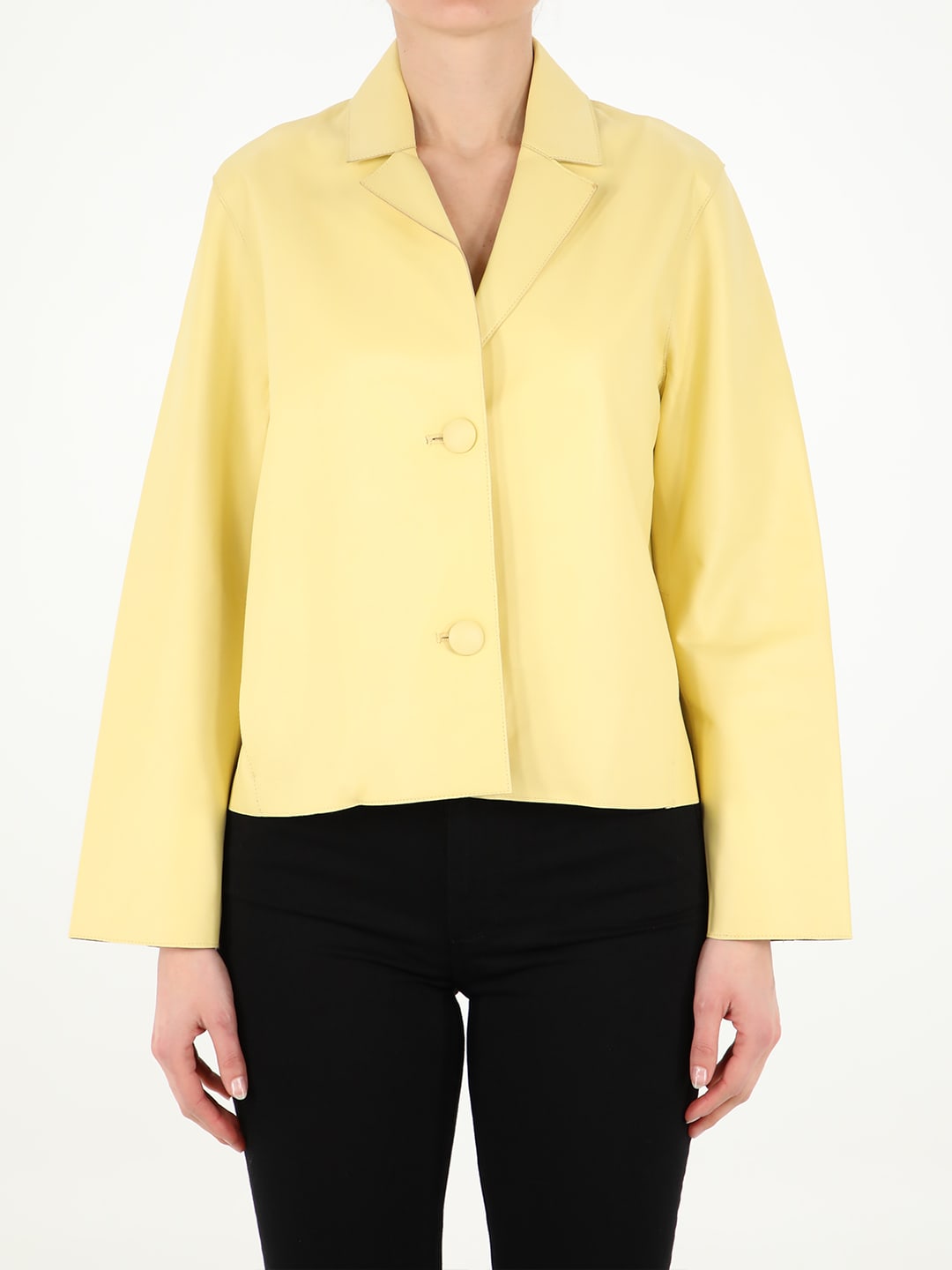 S.W.O.R.D 6.6.44 Yellow Leather Jacket