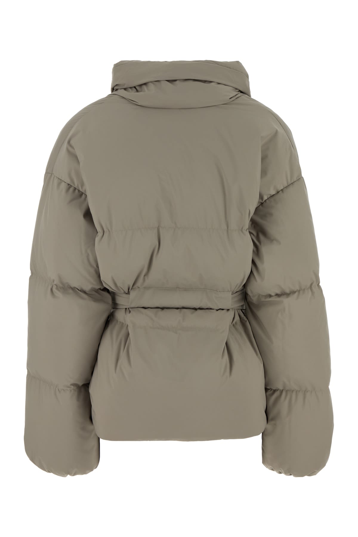 Bacon Belted Wrap Jacket In Green