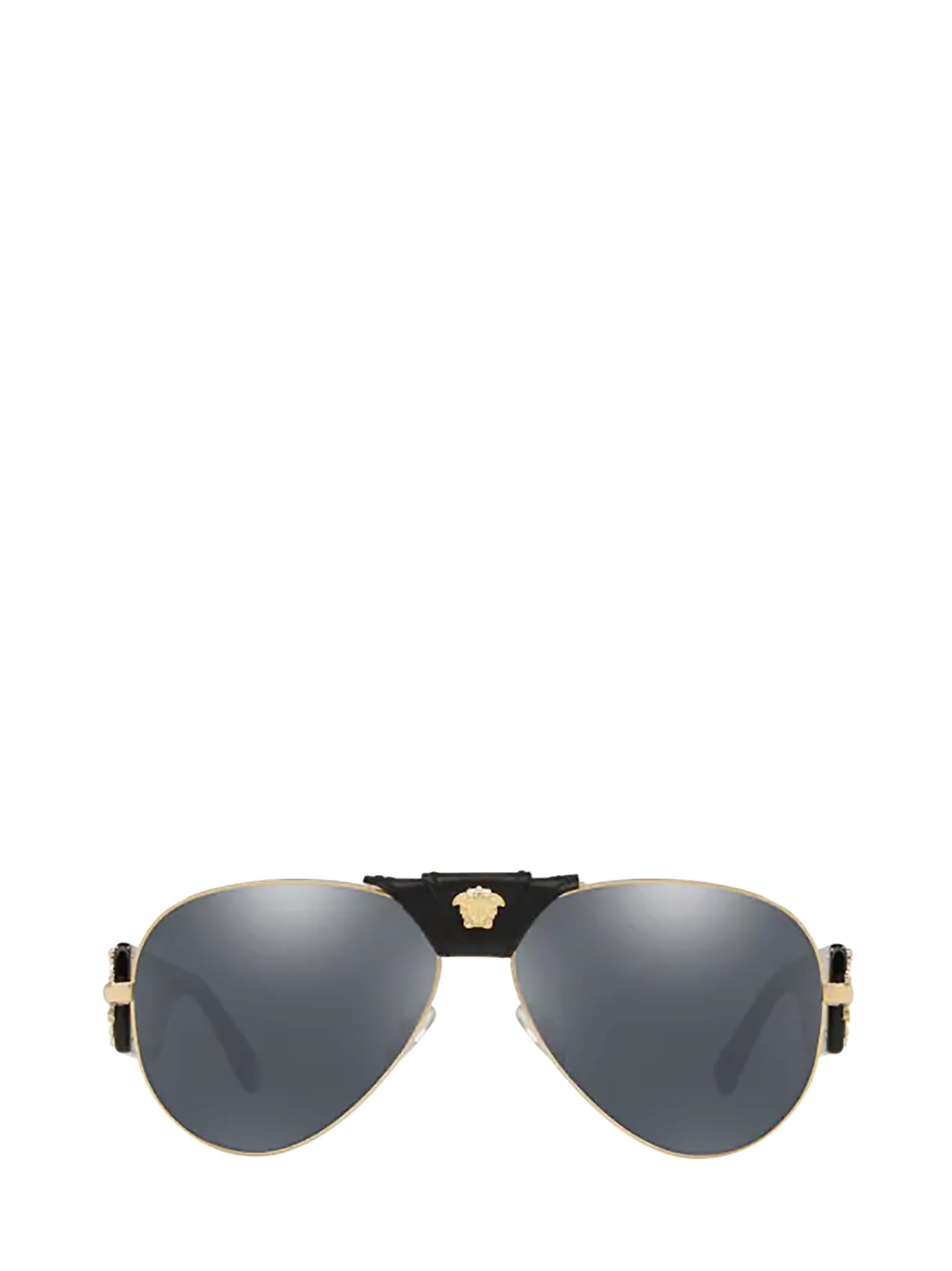 Versace Versace Ve2150q Pale Gold Sunglasses