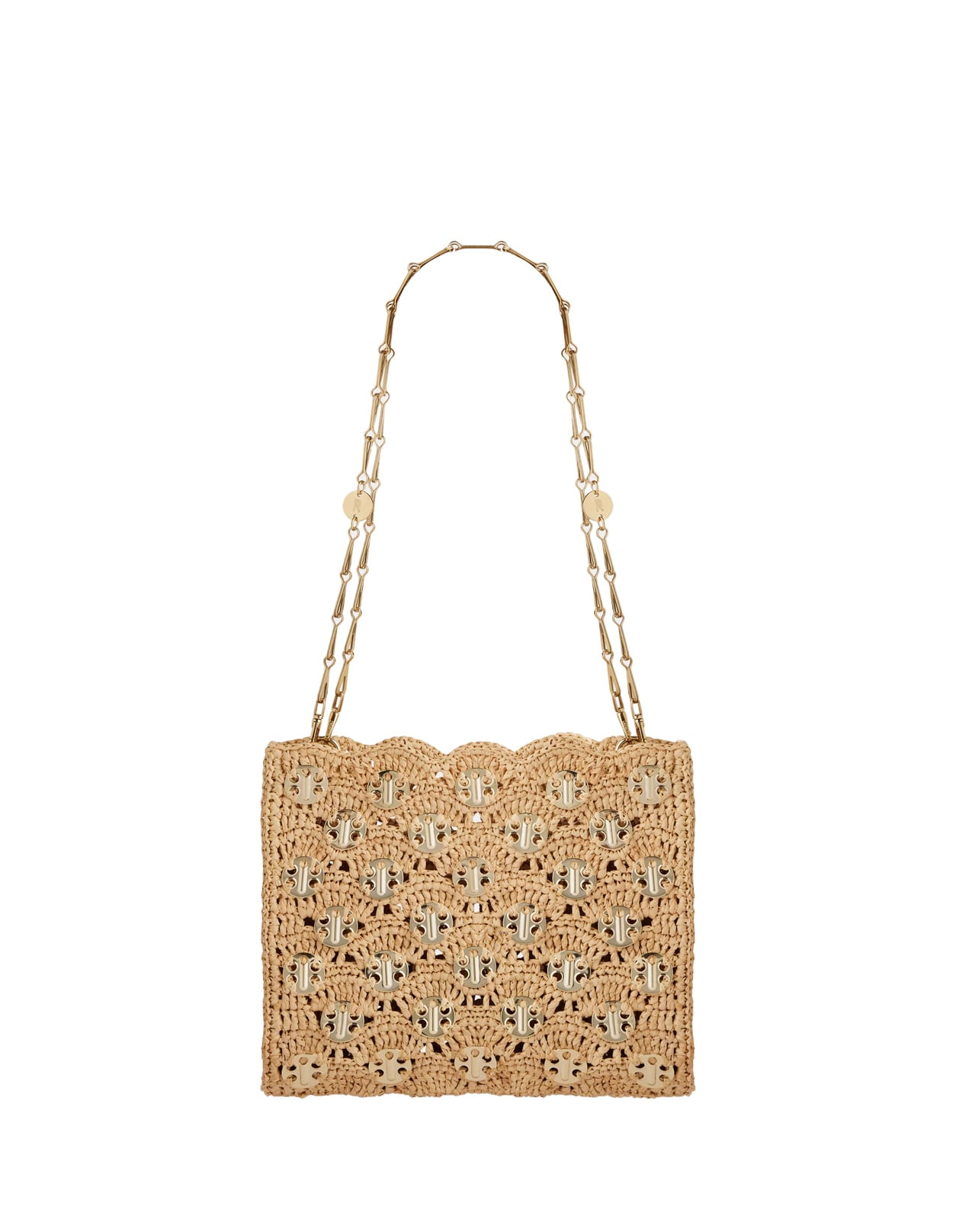 Iconic 1969 Natural Wove Raffia Bag