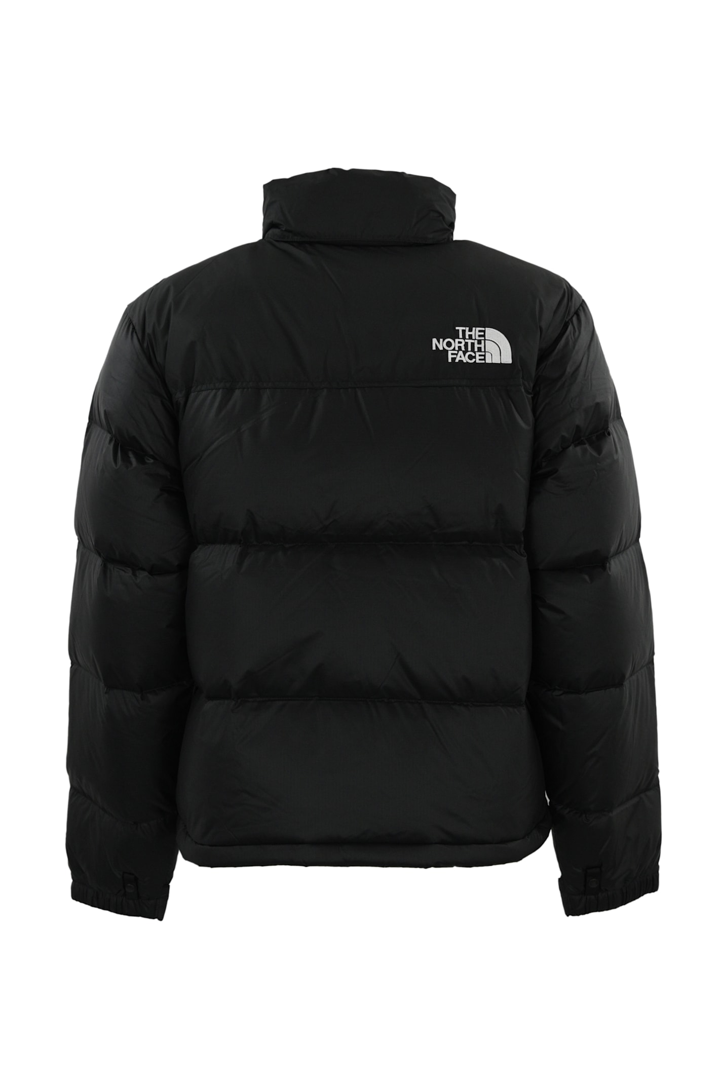 Shop The North Face Retro Nuptse Jacket 1996 In Navy/grey