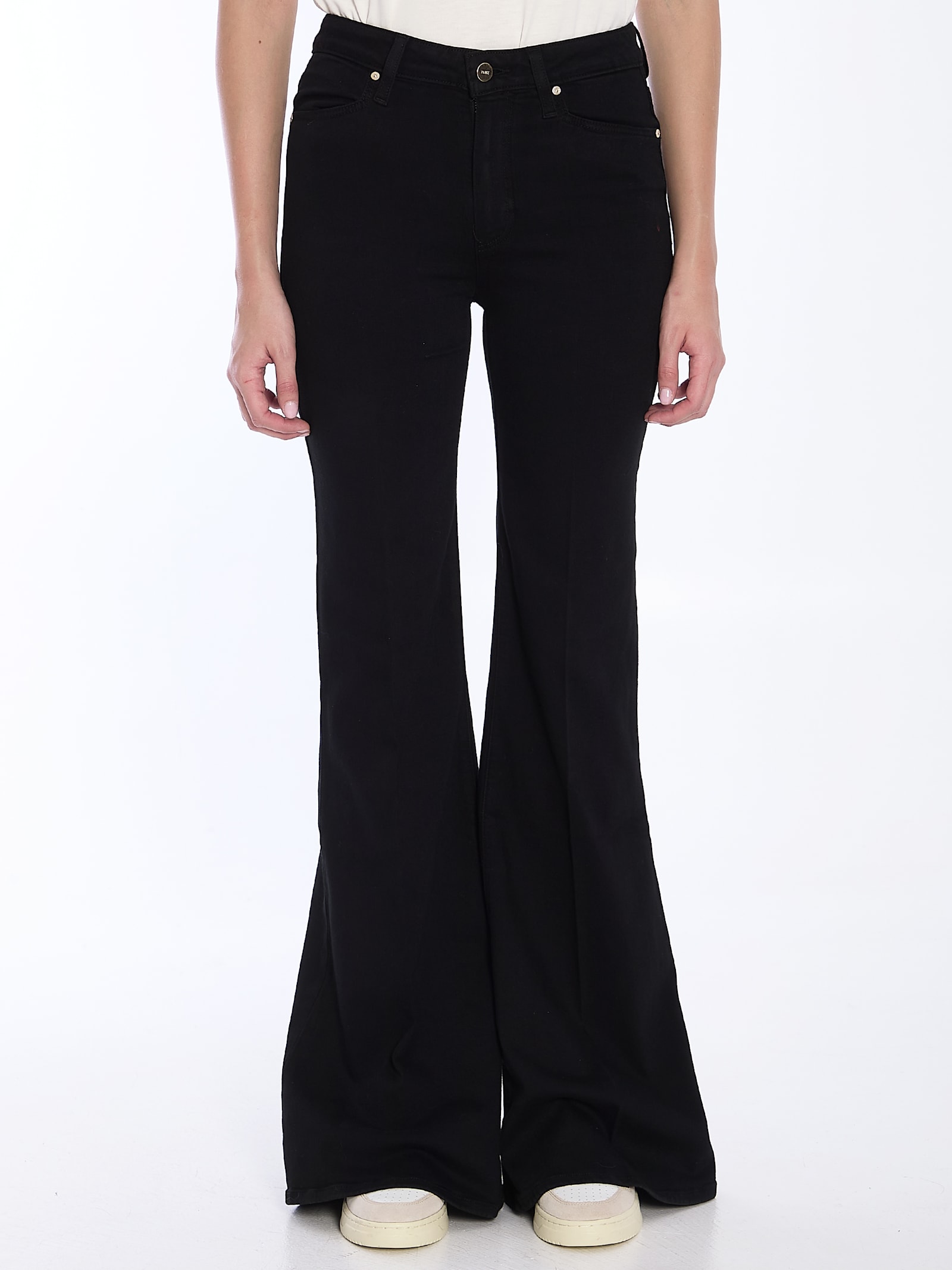 Shop Paige Charlie Jeans In Black