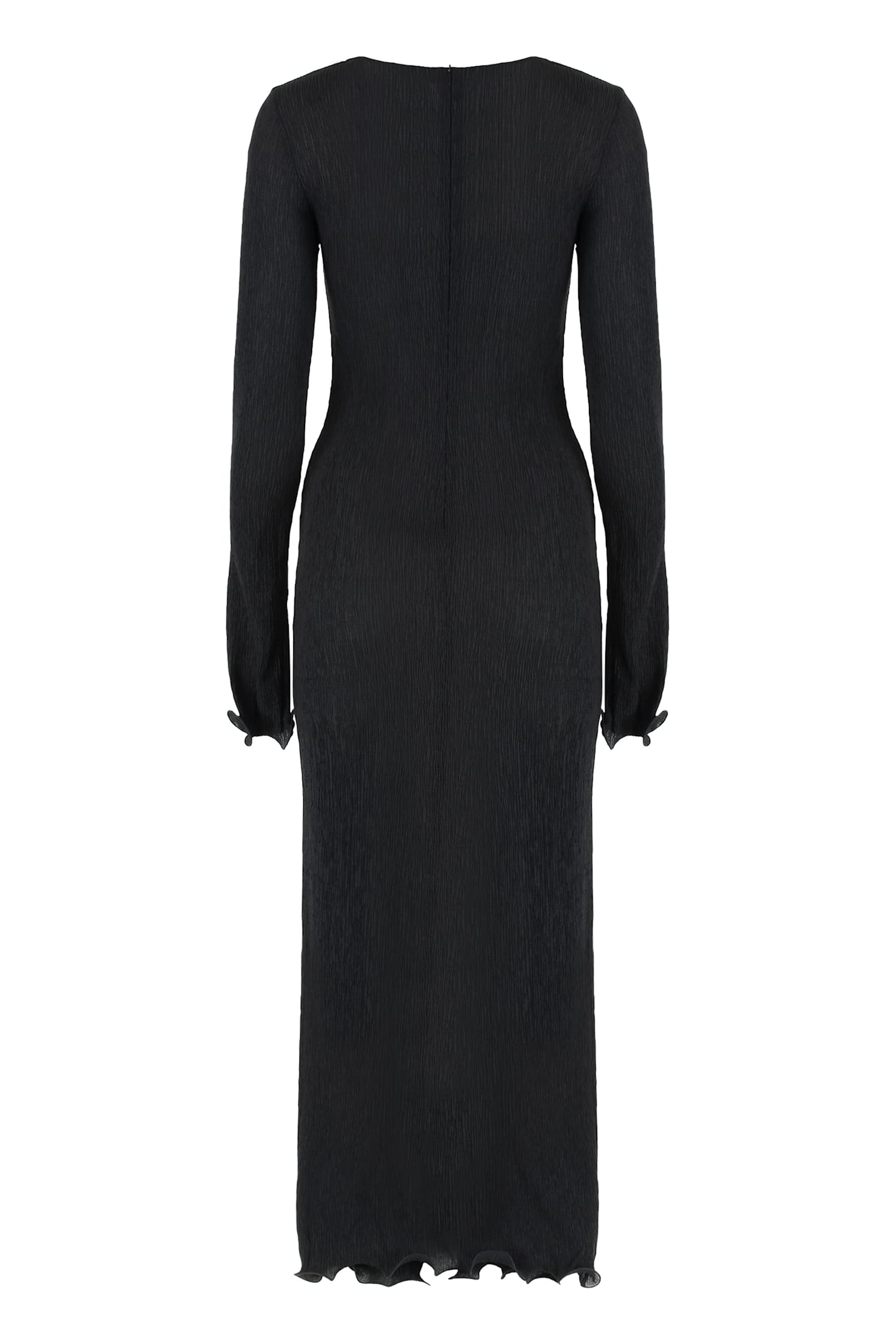 Magda Butrym Crepe Dress In Black