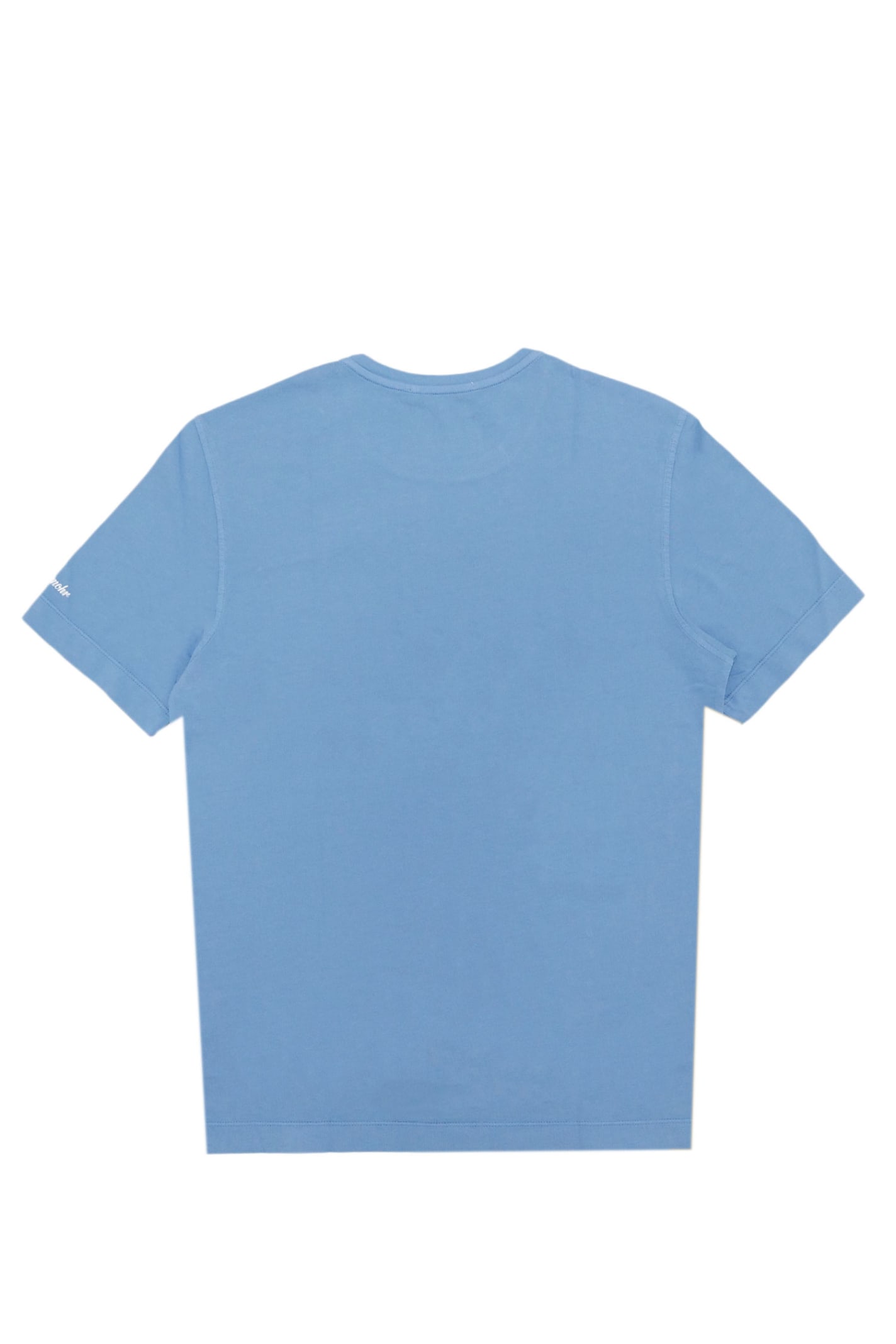 Shop Drumohr T-shirt In Clear Blue