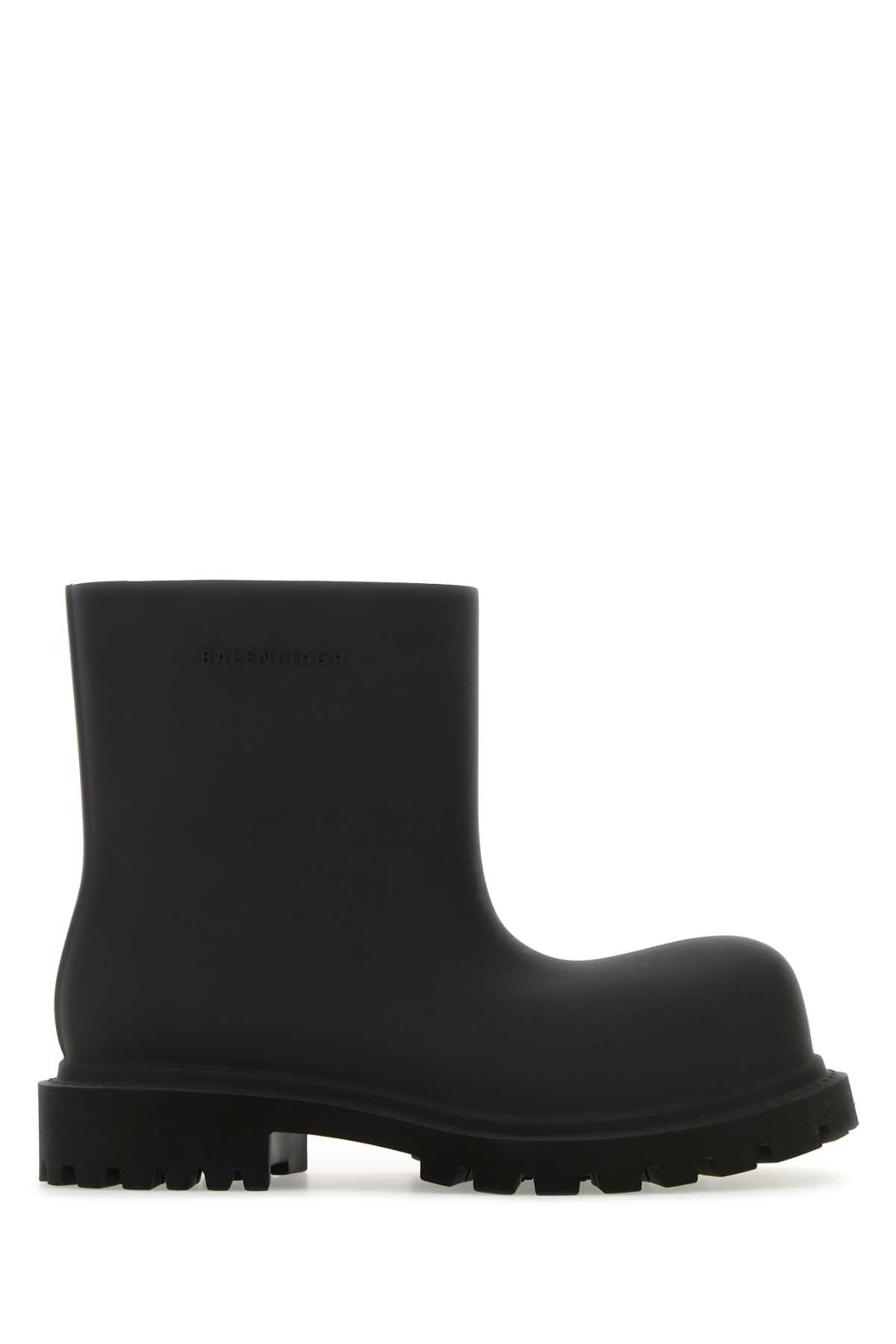 BALENCIAGA BLACK EVA STEROID ANKLE BOOTS 