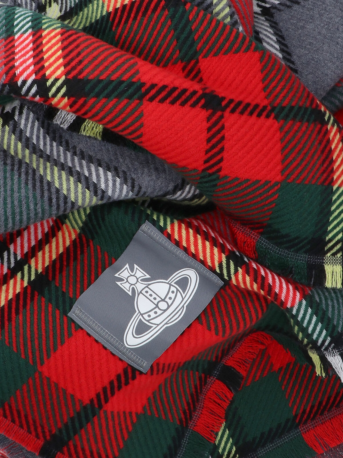 Vivienne Westwood Cape Tartan In Red