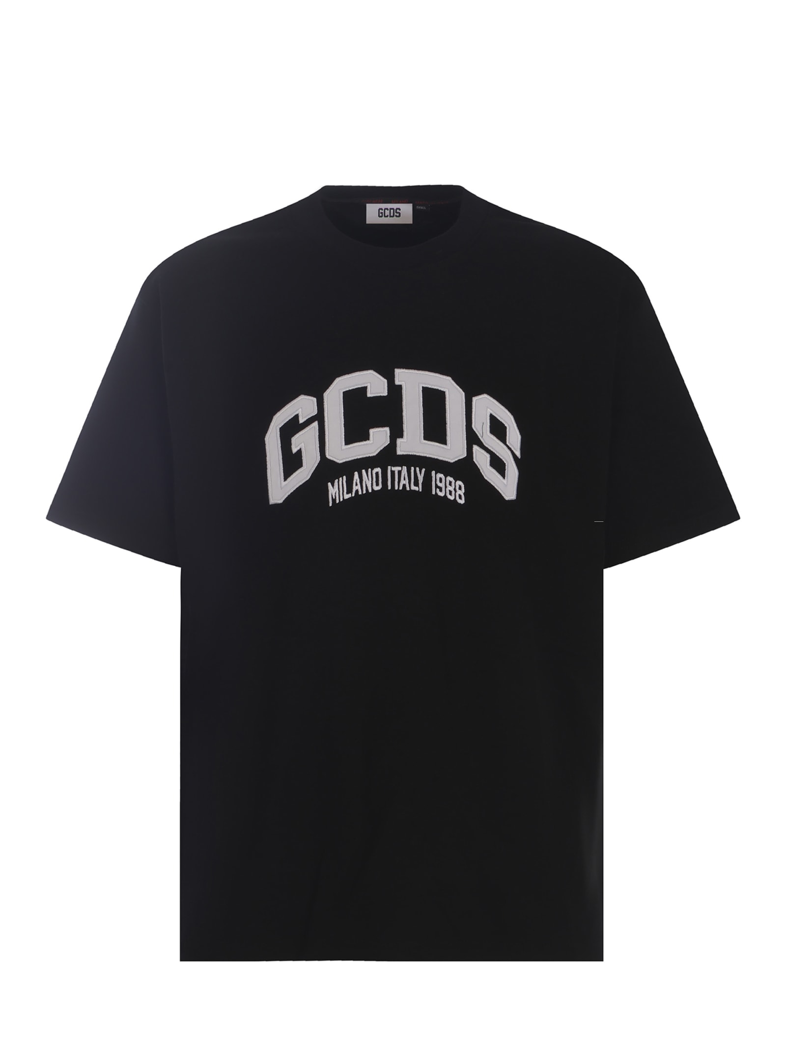 Shop Gcds T-shirt  Made Of Cotton In Black