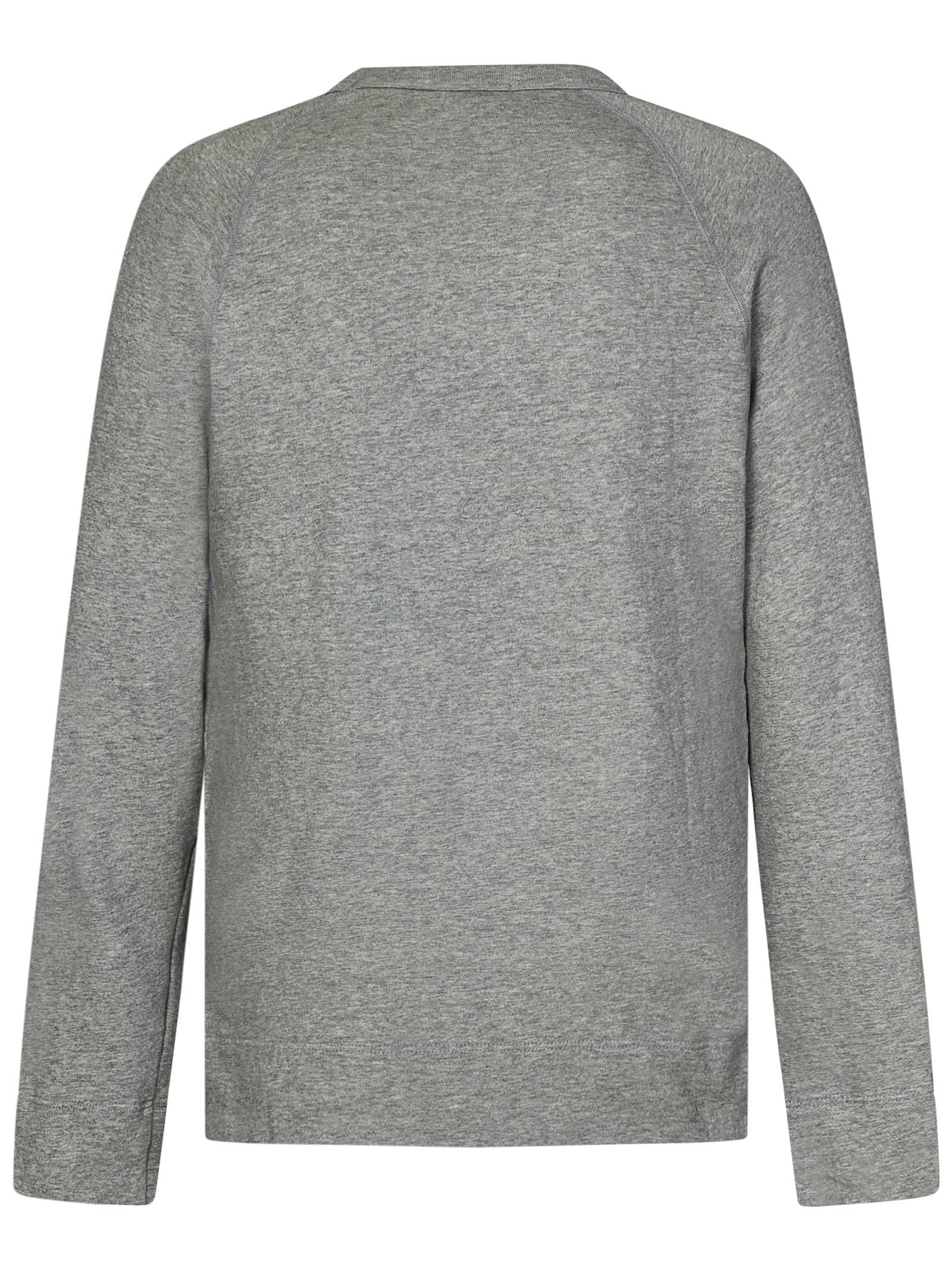 Shop James Perse Sweatshirt In Grey