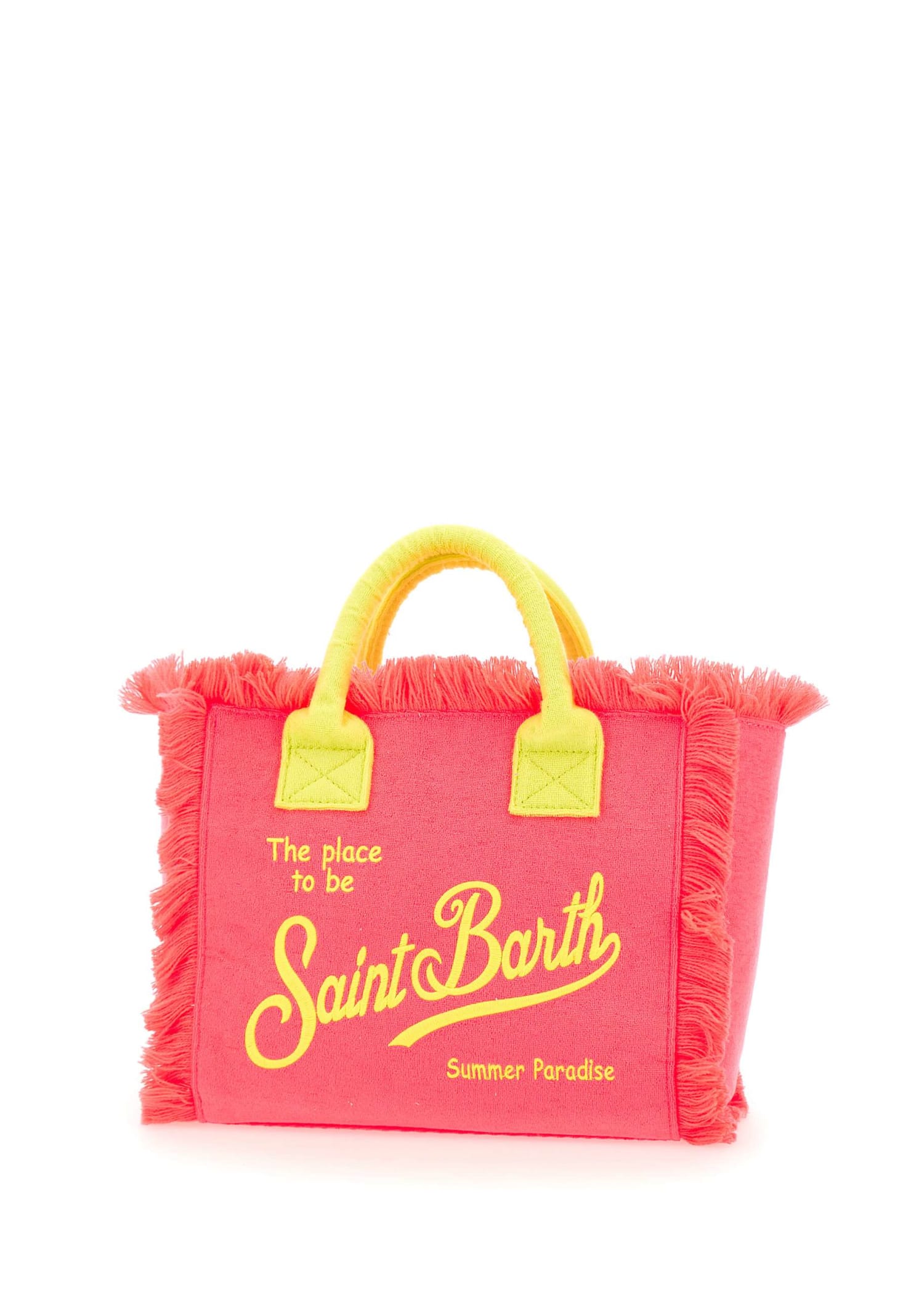 Shop Mc2 Saint Barth Colette Sponge Bag In Orange