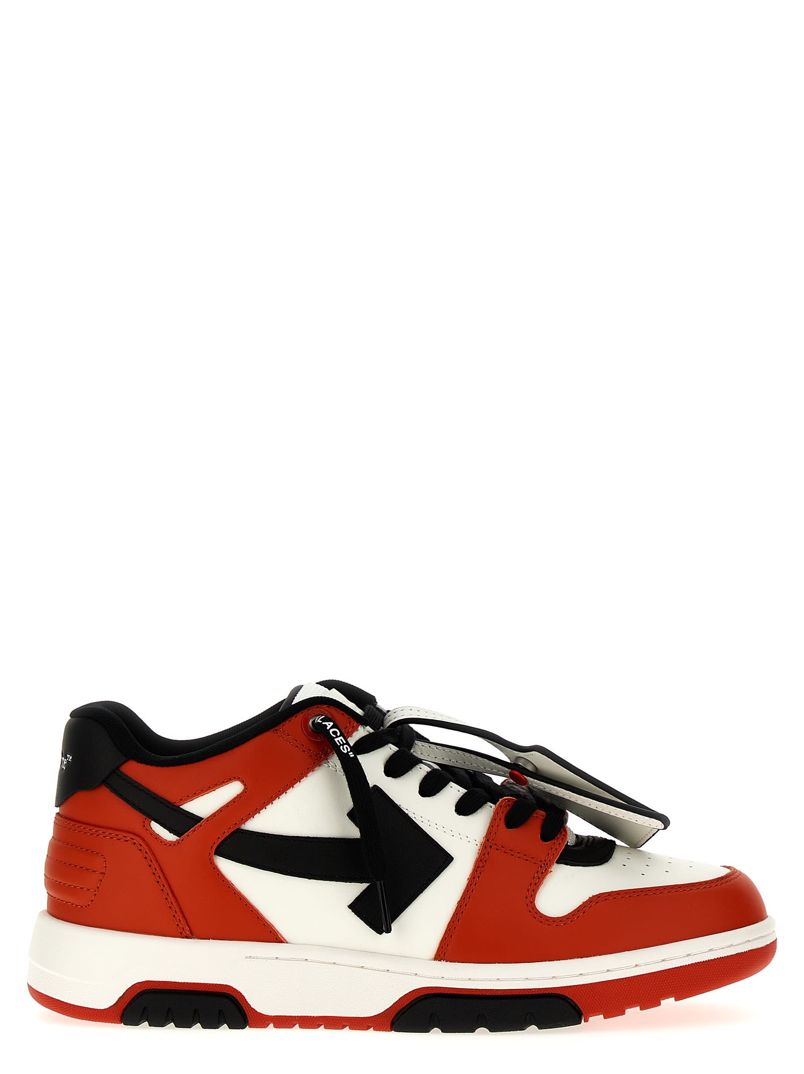 Shop Off-white Out Of Office Sneakers In Red