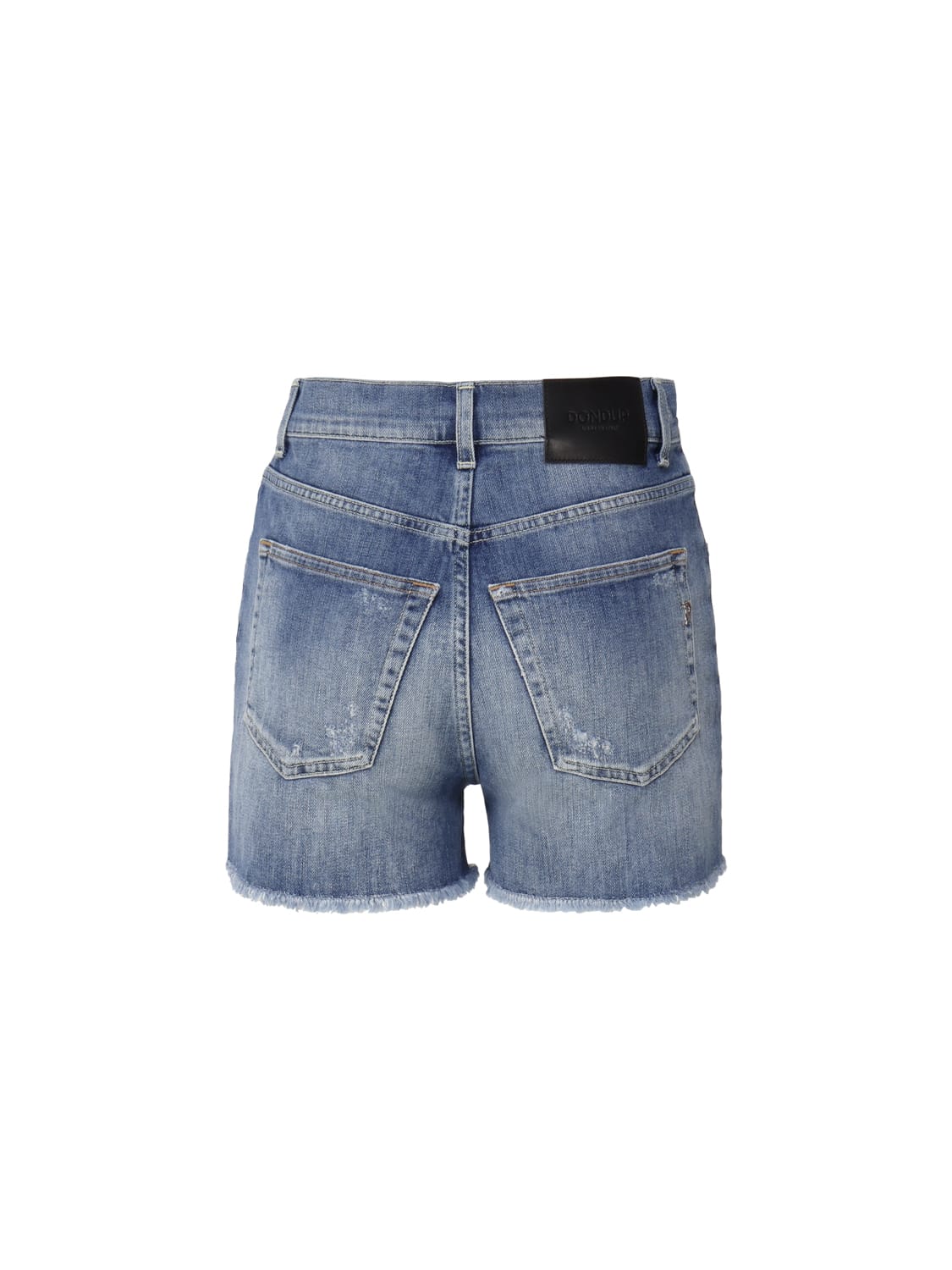 Shop Dondup Denim Shorts In Blue