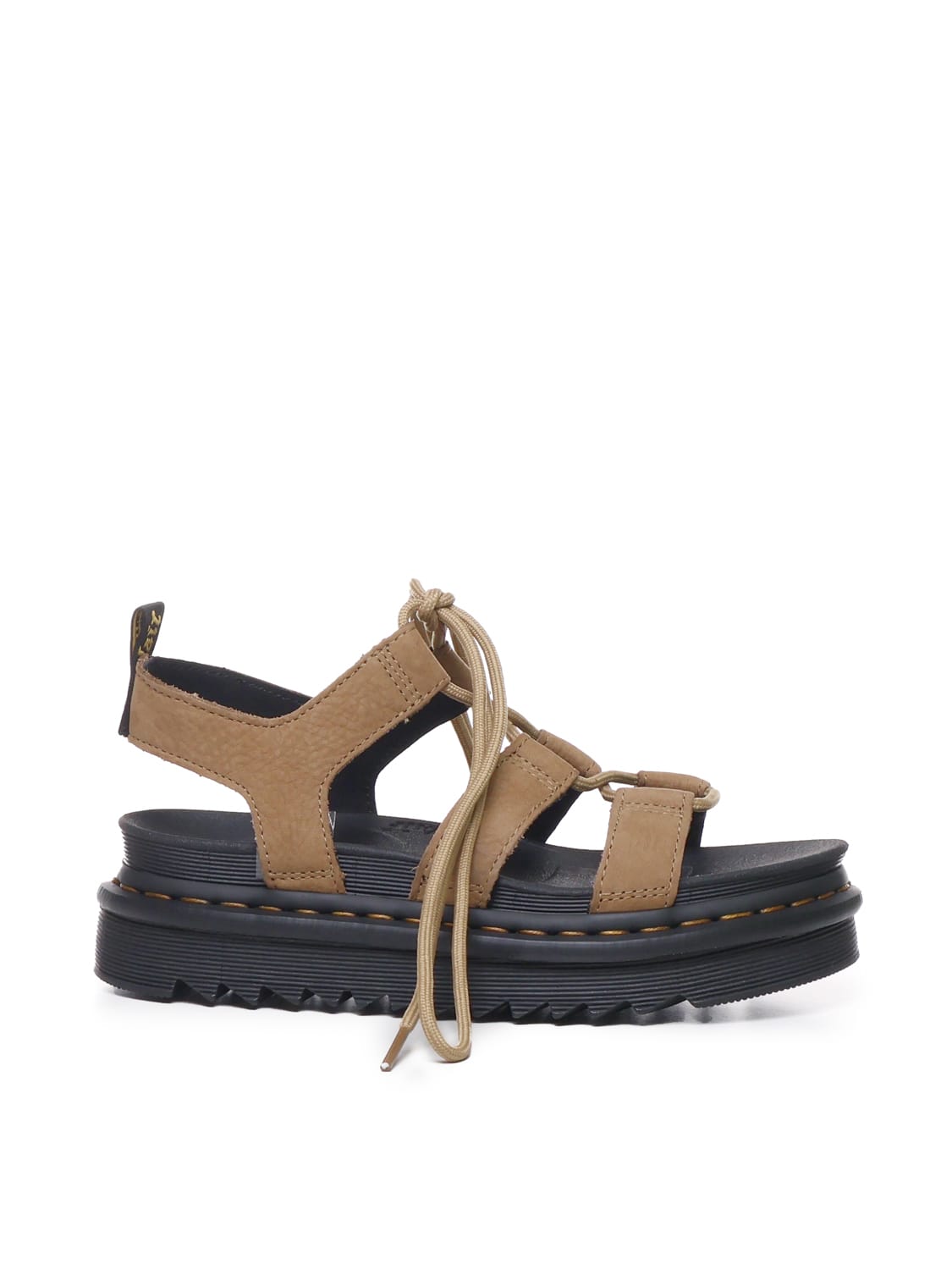 Nartilla Sandals In Tumbled Leather