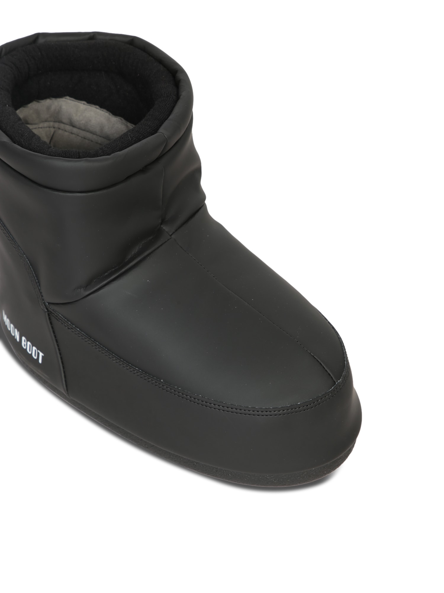 Moon Boot Icon Low Black Boots In Black