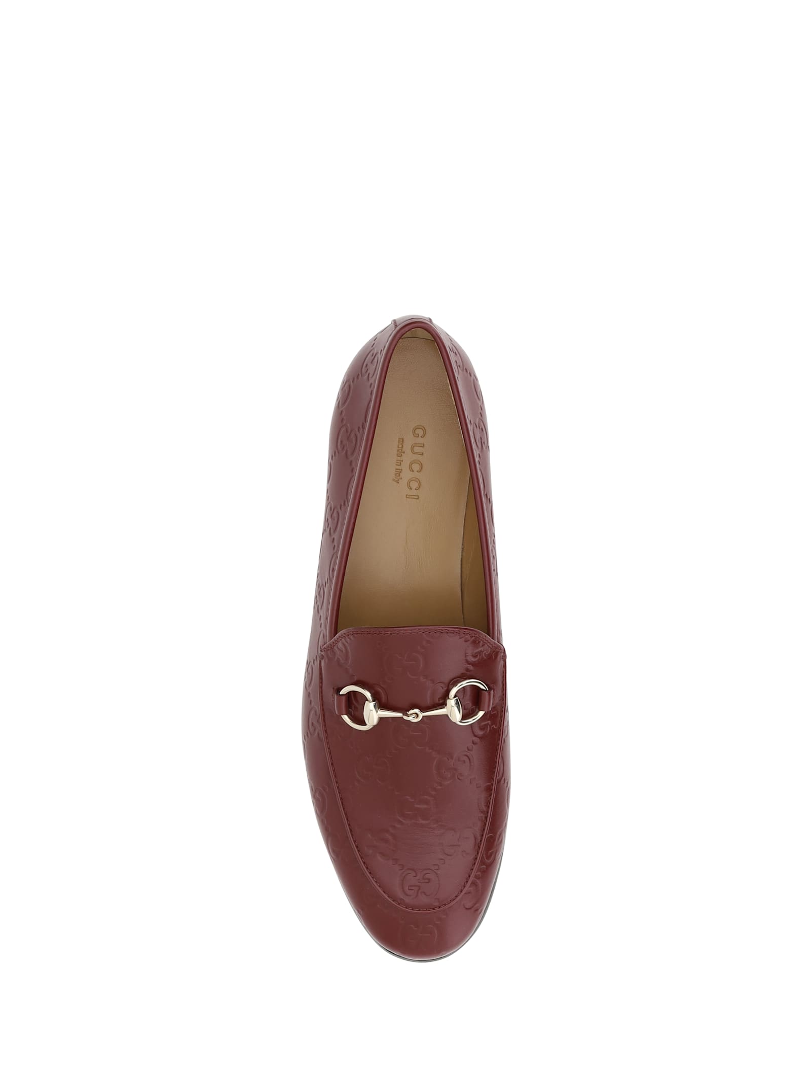 GUCCI LOGOED LOAFERS