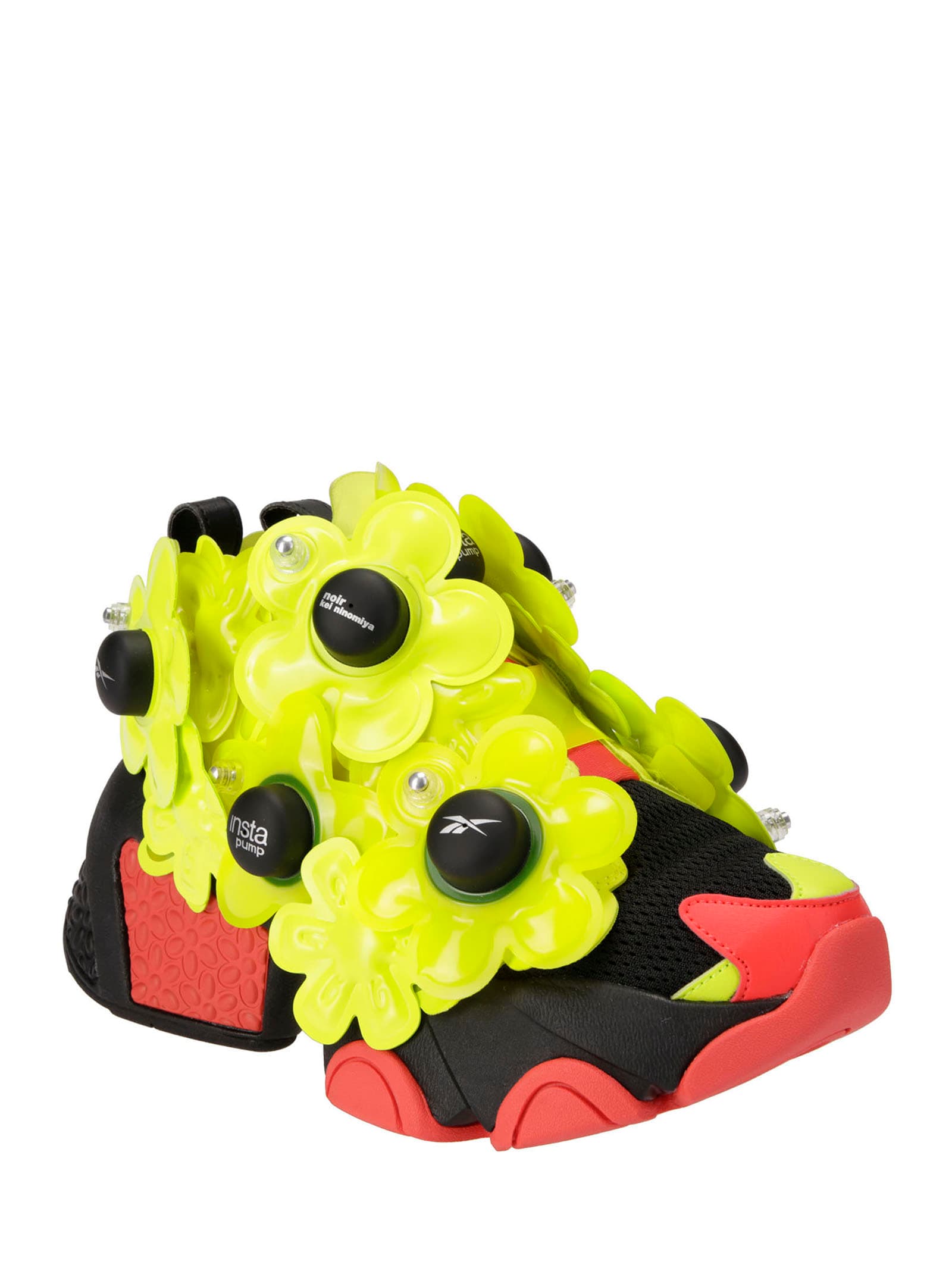 Shop Comme Des Garçons Ladies Shoes X Reebok In Multi