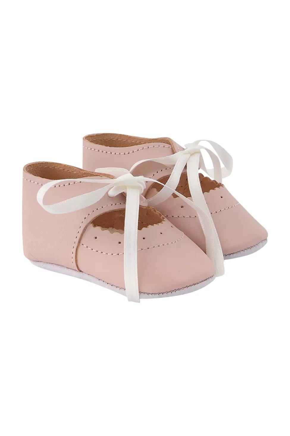 Tartine Et Chocolat Kids' First Steps Shoes With Bow In Pink