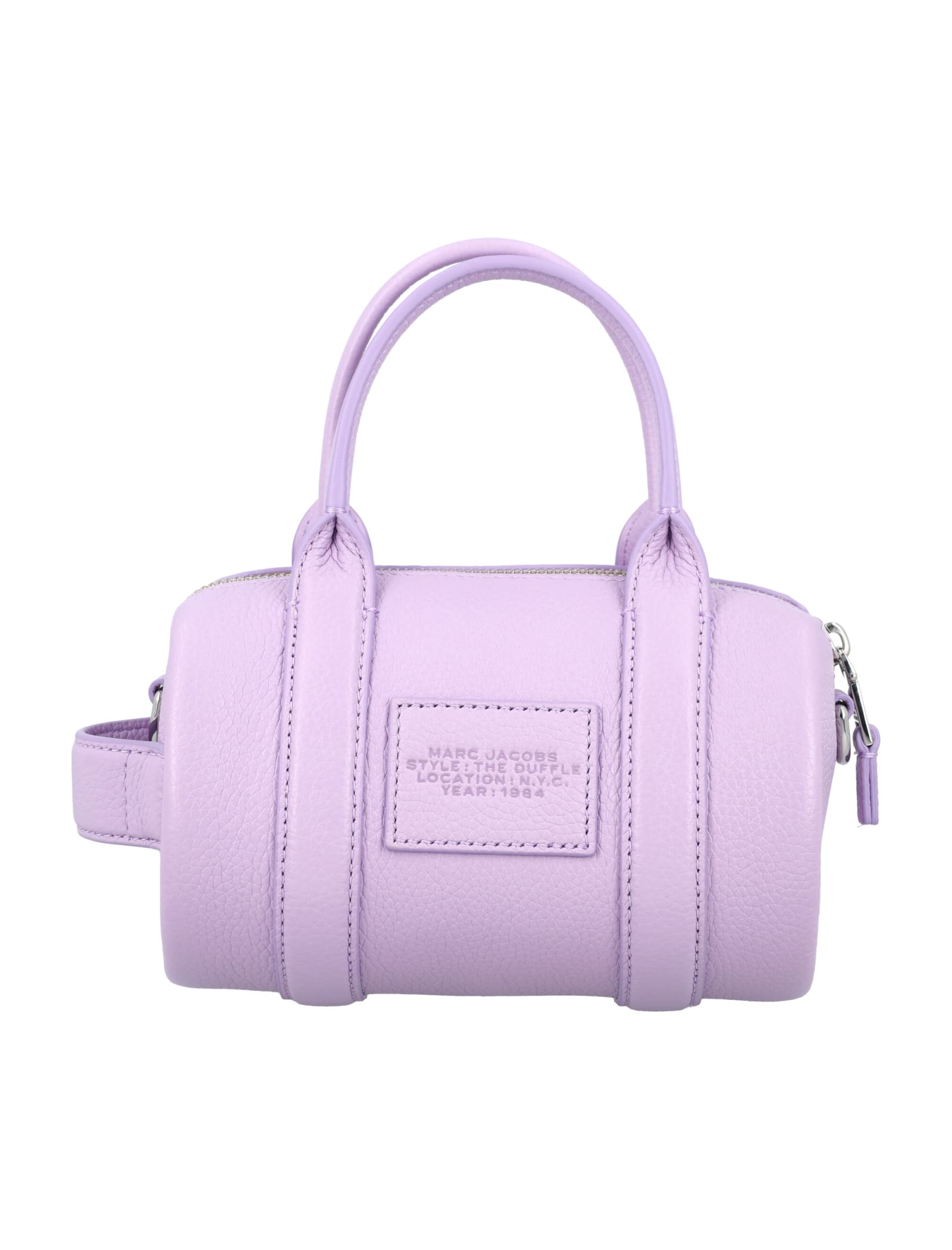 Shop Marc Jacobs The Mini Duffle Bag In Lilac