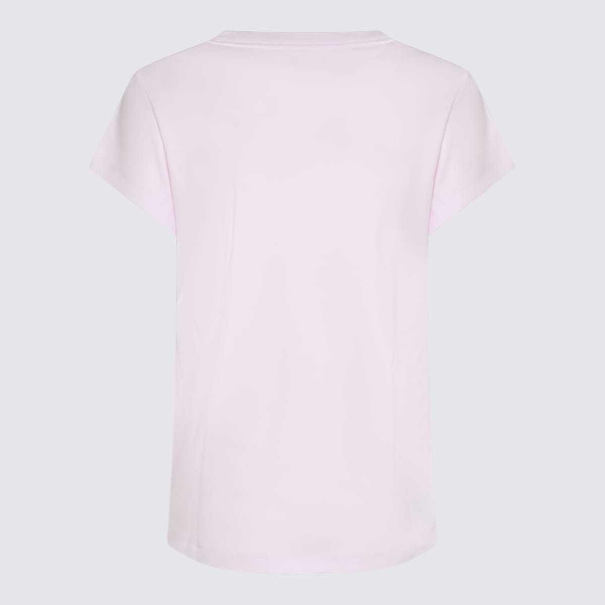 Shop Zadig &amp; Voltaire Pink And Black Cotton T-shirt In Parme