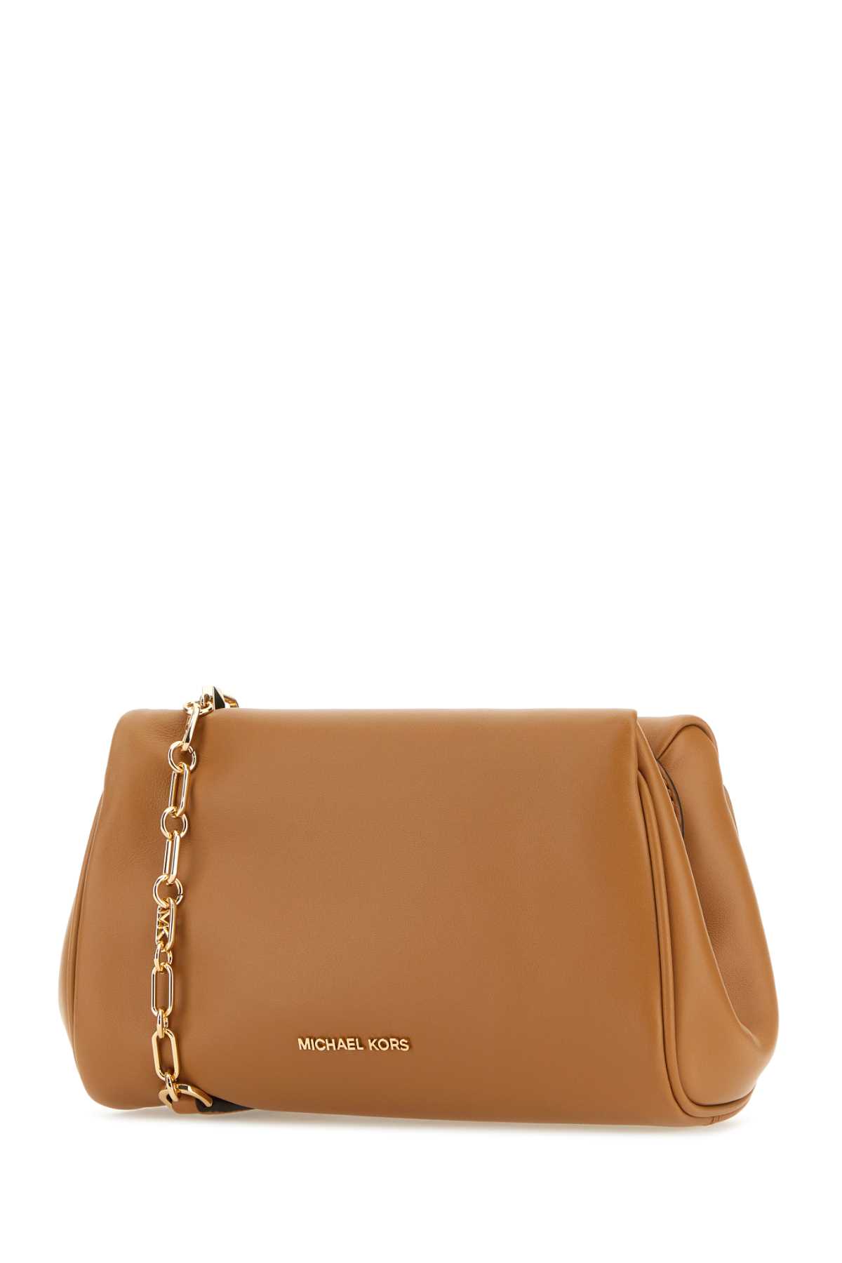 Michael Kors Michael  Belle Leather Bag In Palepeanut