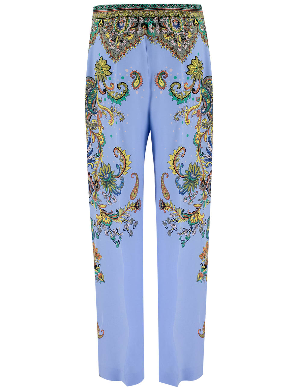 Etro Women Floral Print Pants In Multi