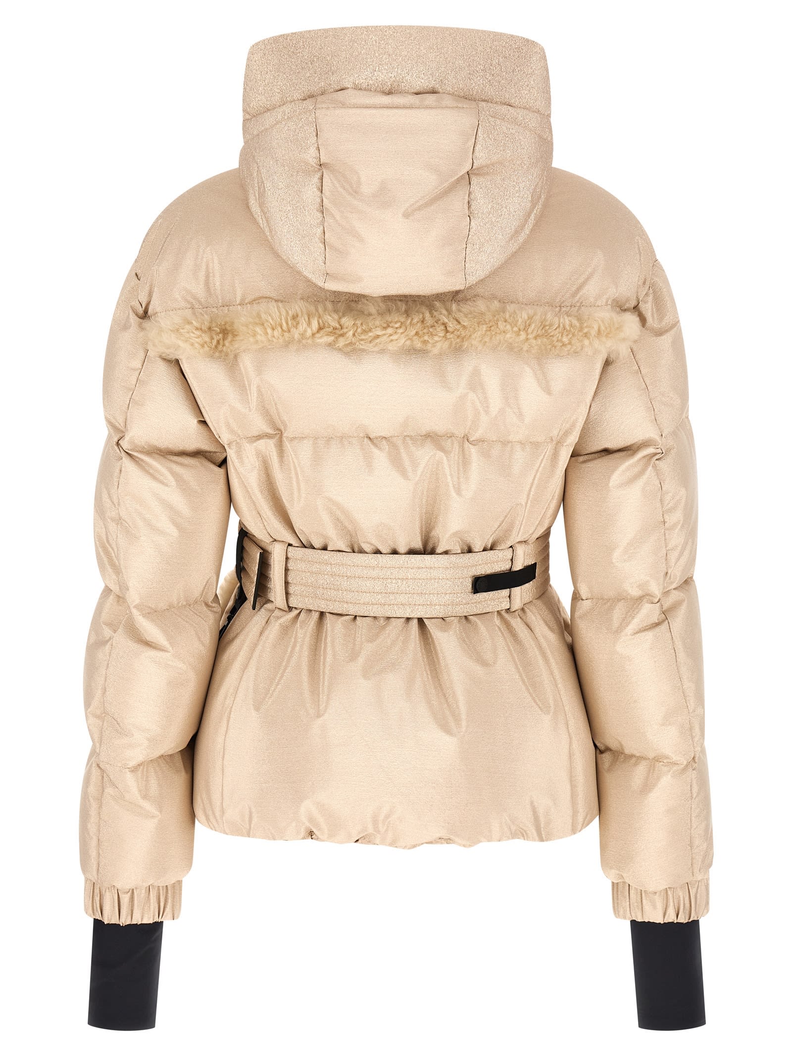 Moncler Mondim Puffer Jackets Gold In Brown