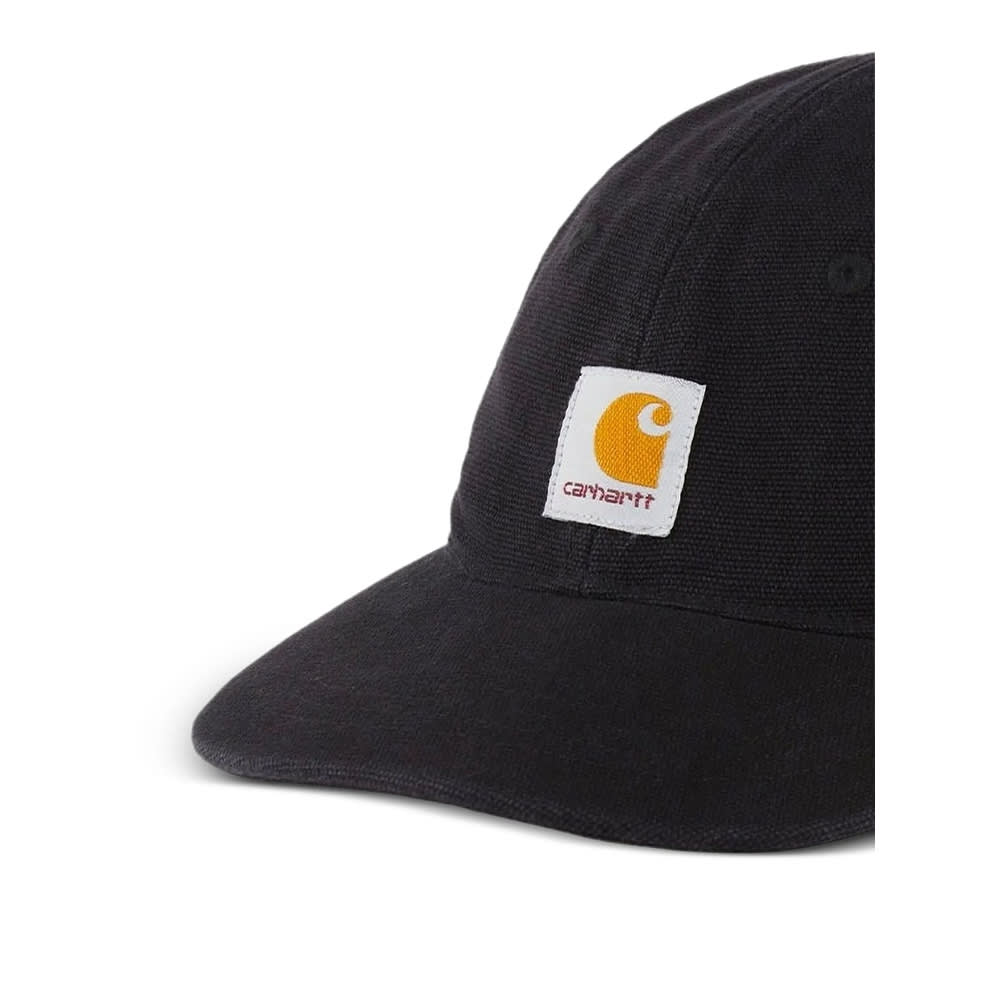 Carhartt Wip Selby Canvas Cap In Black