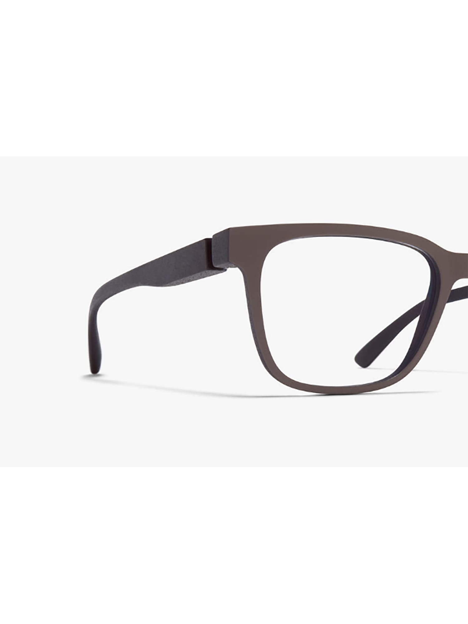 Shop Mykita Solo Eyewear In _ebony Brown/mole