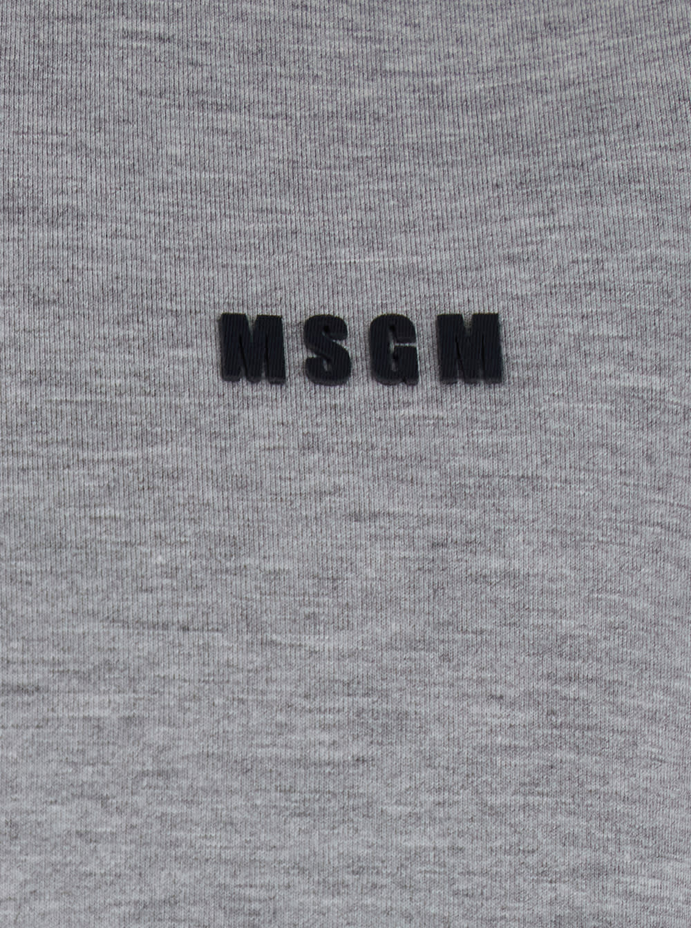 Msgm Hooded Zip-up Jacket In Gray