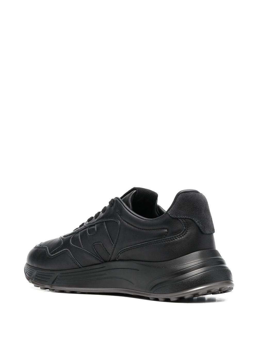 Shop Hogan Hyperlight Sneakers In Black Hematite