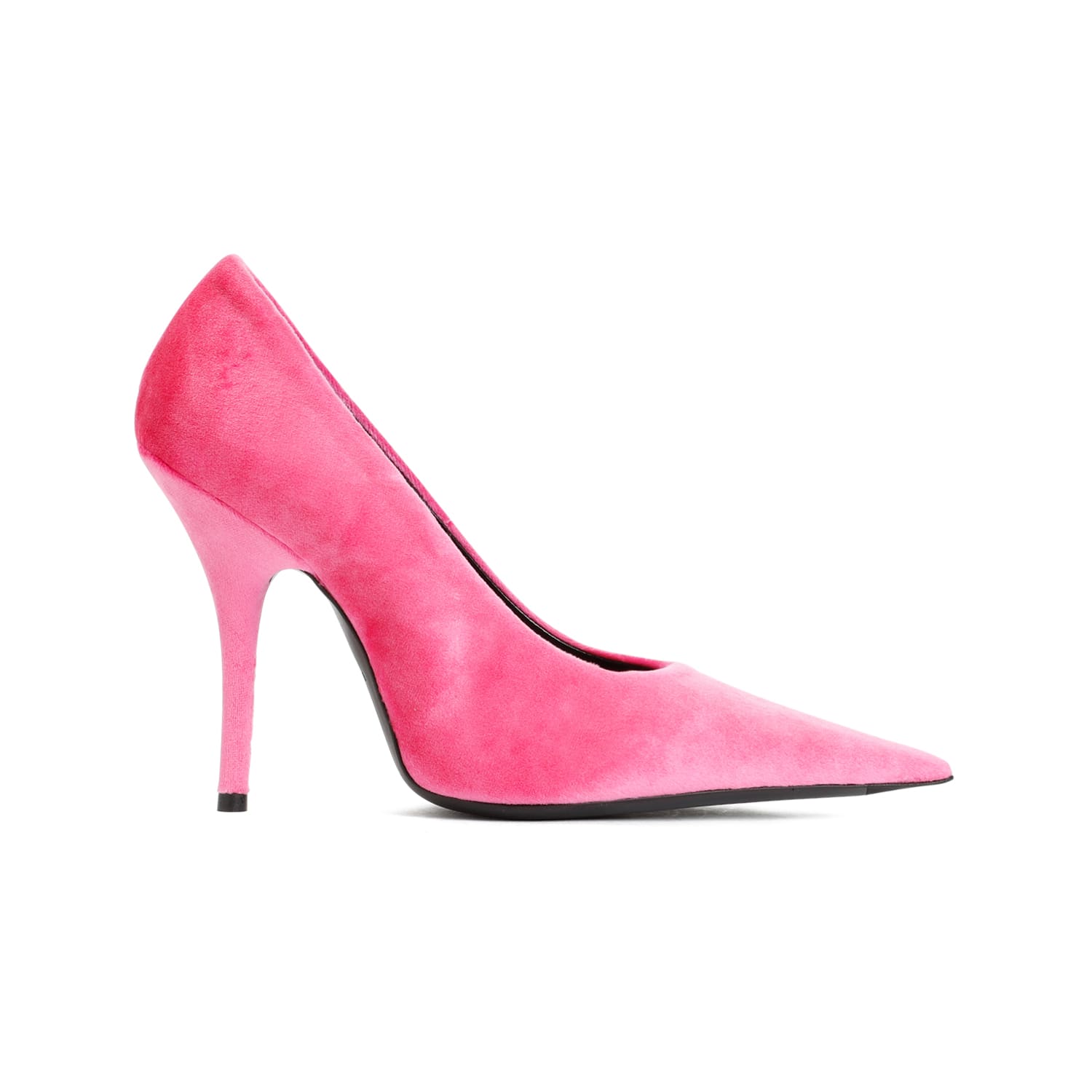 Shop Balenciaga Knife Pump In Bright Pink