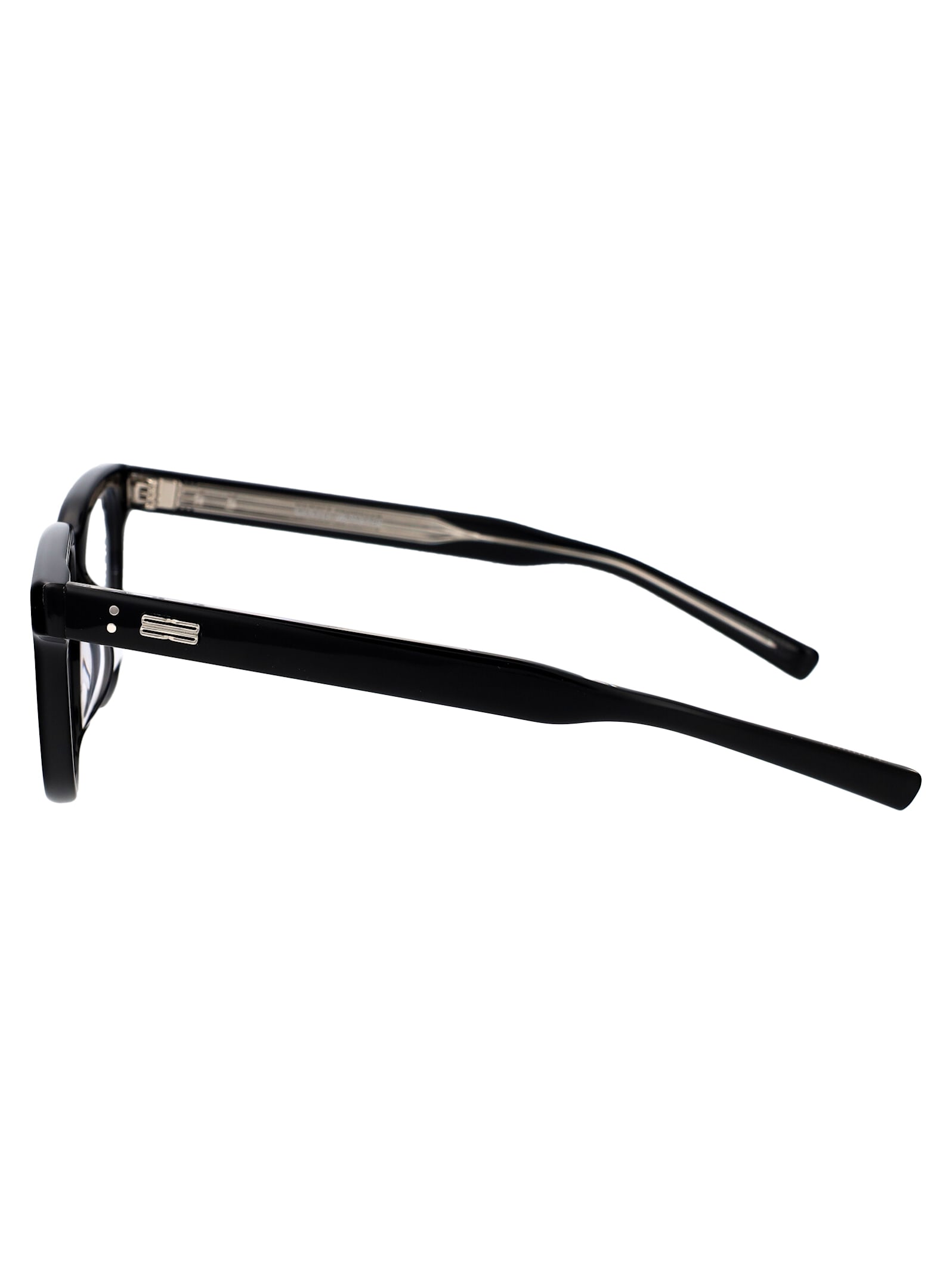 Shop Gentle Monster Karl Glasses In 01 Black