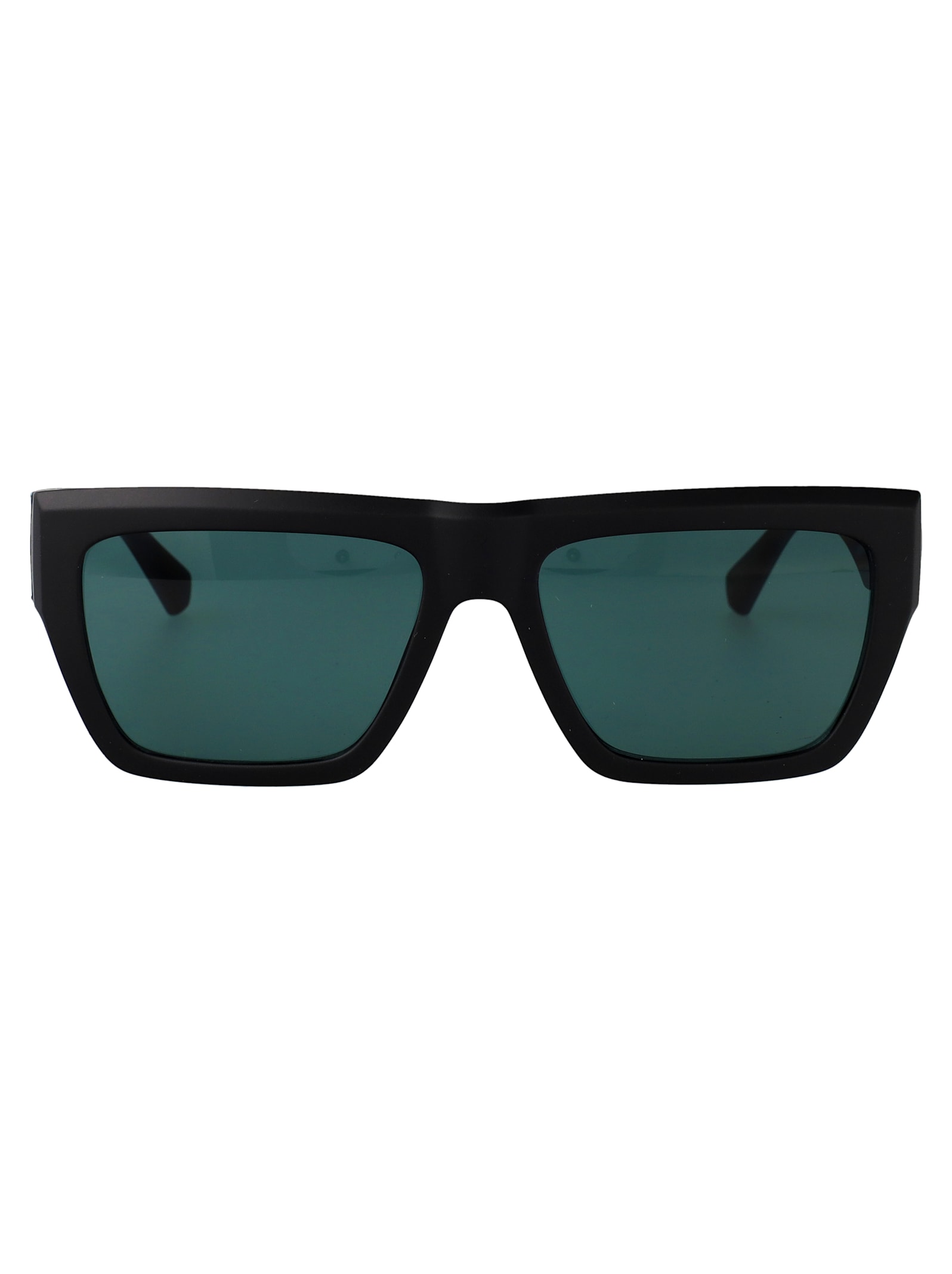 Calvin Klein Jeans Est.1978 Calvin Klein Jeans Matte Black Metal Sunglasses In Black