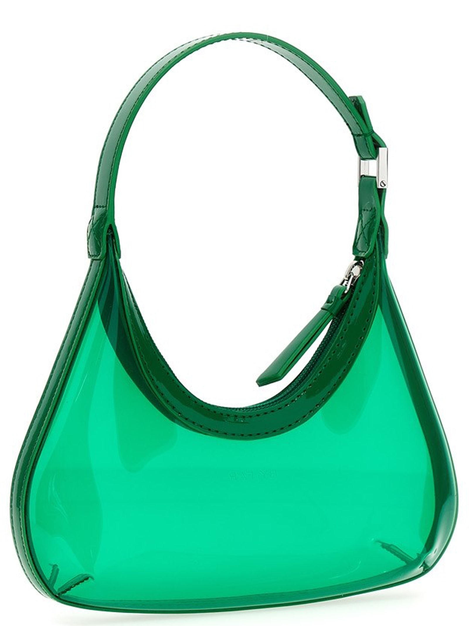 Shop By Far Baby Amber Clover Handbag In Green