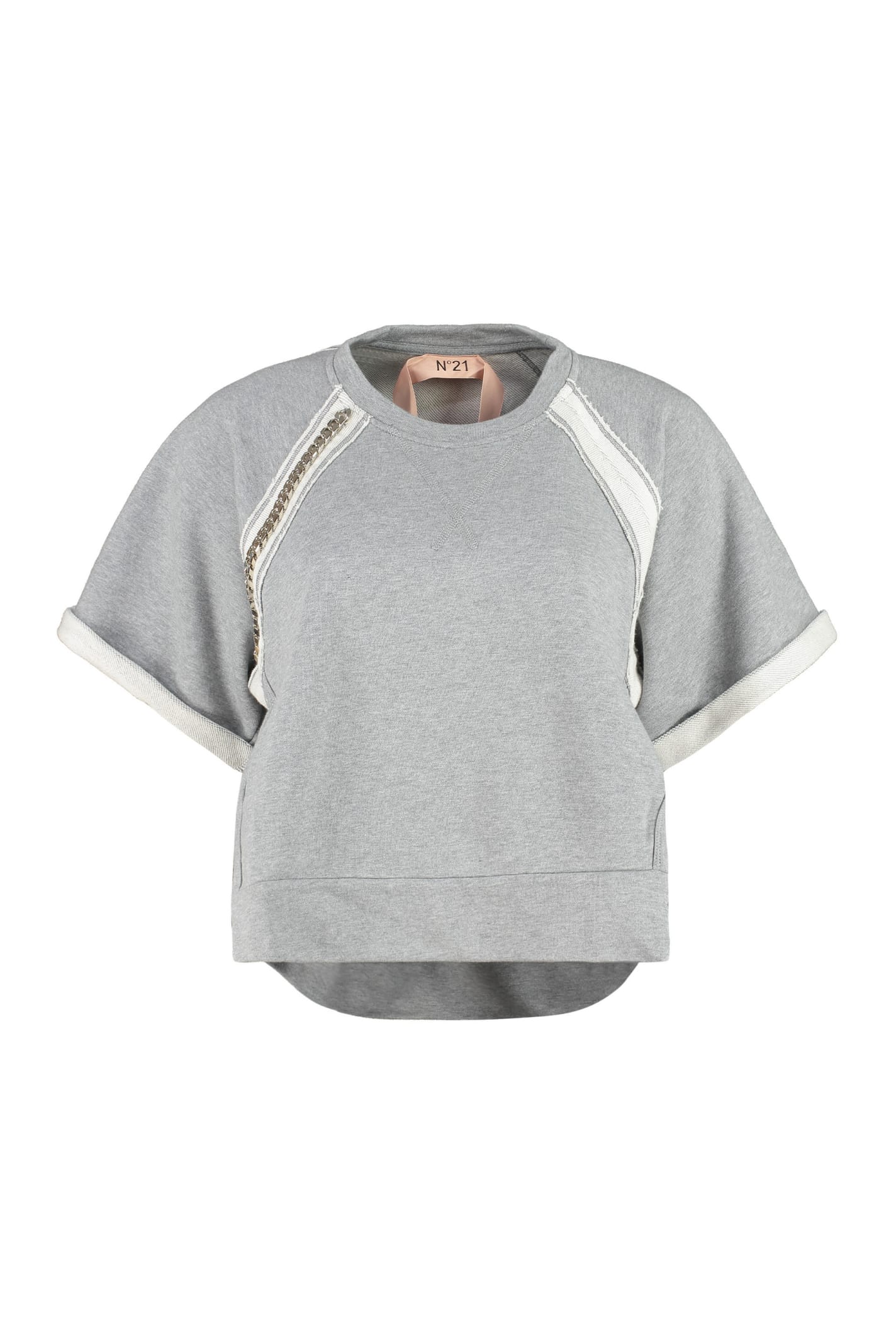 N.21 Short Sleeve Sweatshirt