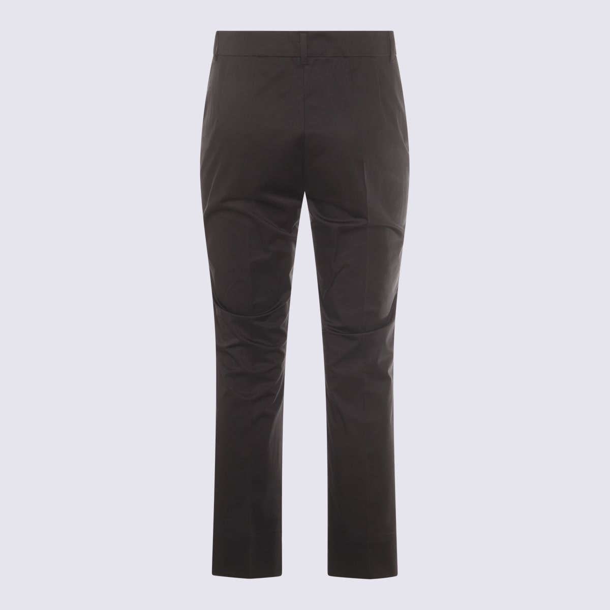 S Max Mara Black Cotton Felice Pants