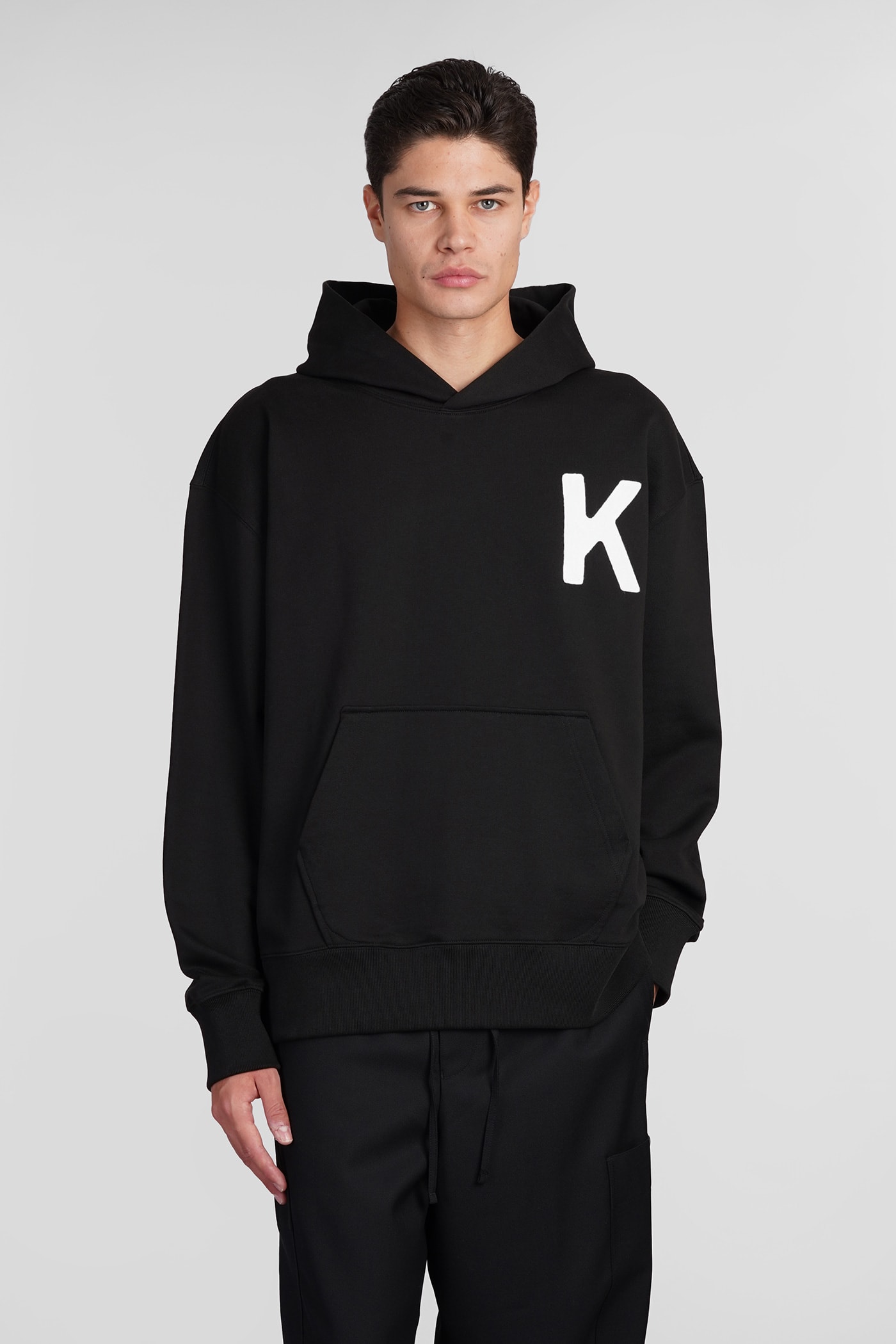 Shop Kenzo Sweatshirt In Black Cotton