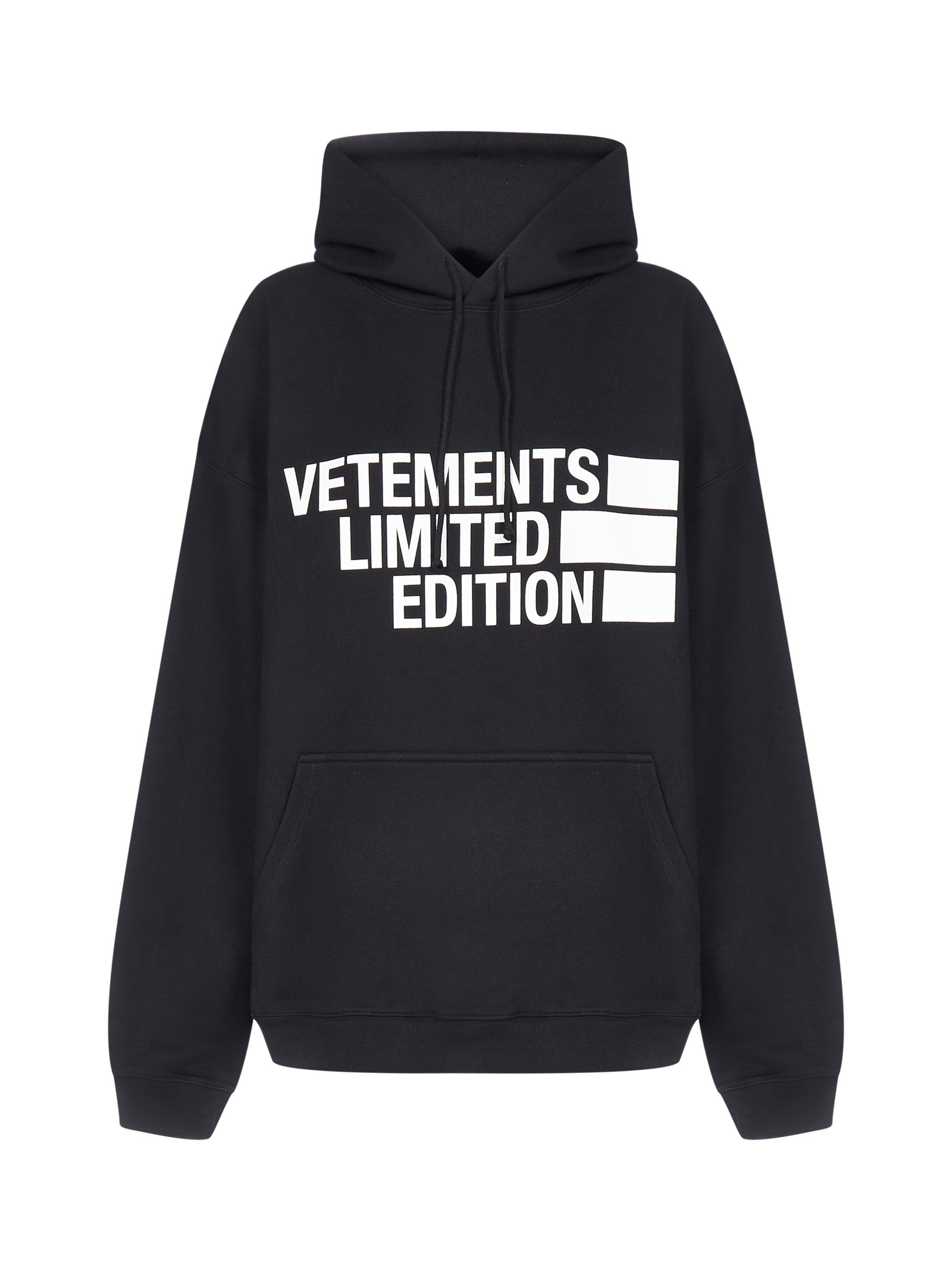 VETEMENTS Limited Edition Logo Oversized Cotton Hoodie