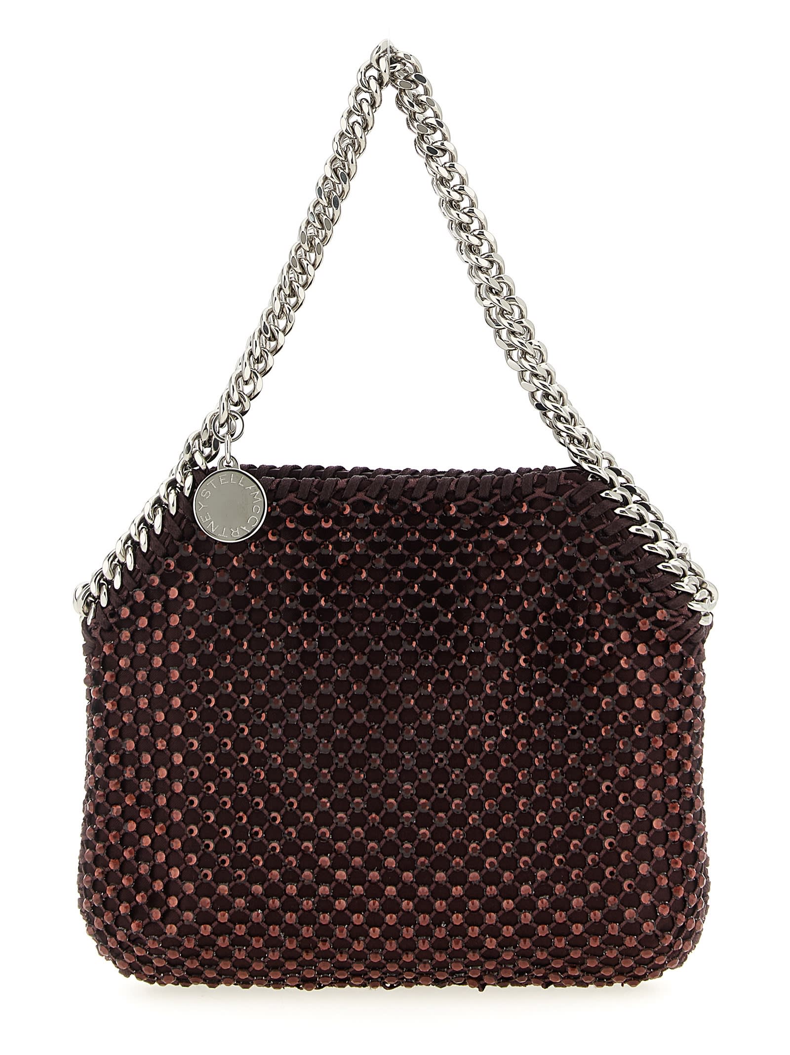 Stella Mccartney Falabella Chain-link Shoulder Strap Embellished Bag In Multi