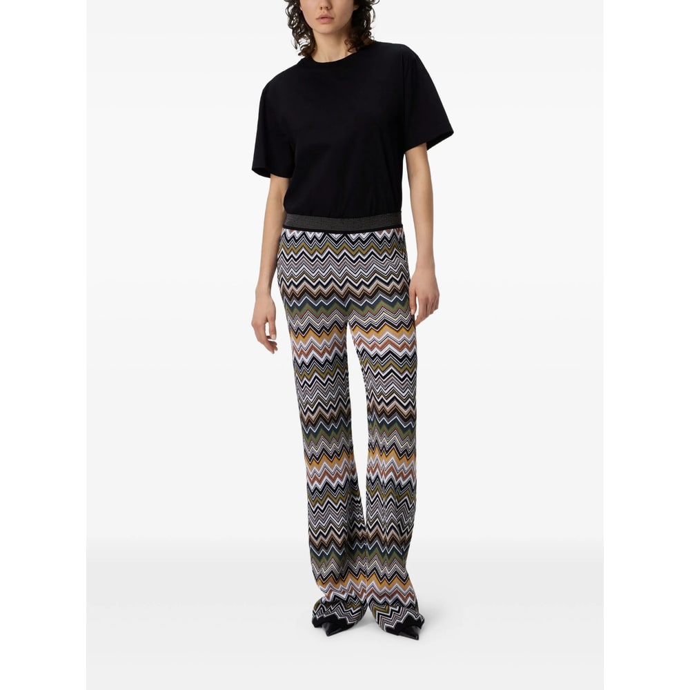 Missoni Lange Hose Mit Chevronmuster In Multi