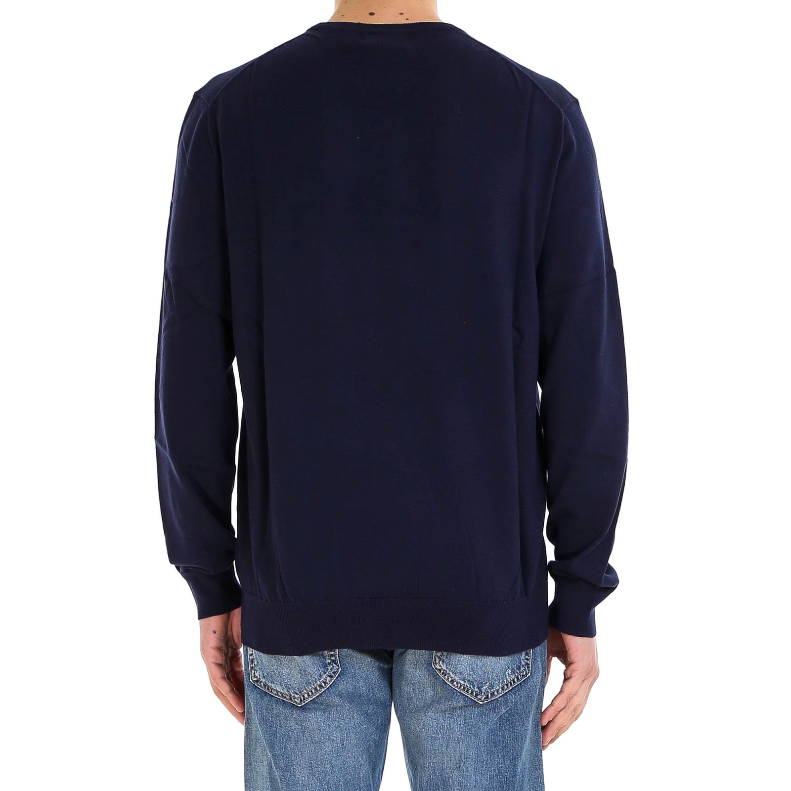 Shop Ralph Lauren Sweater In Blue