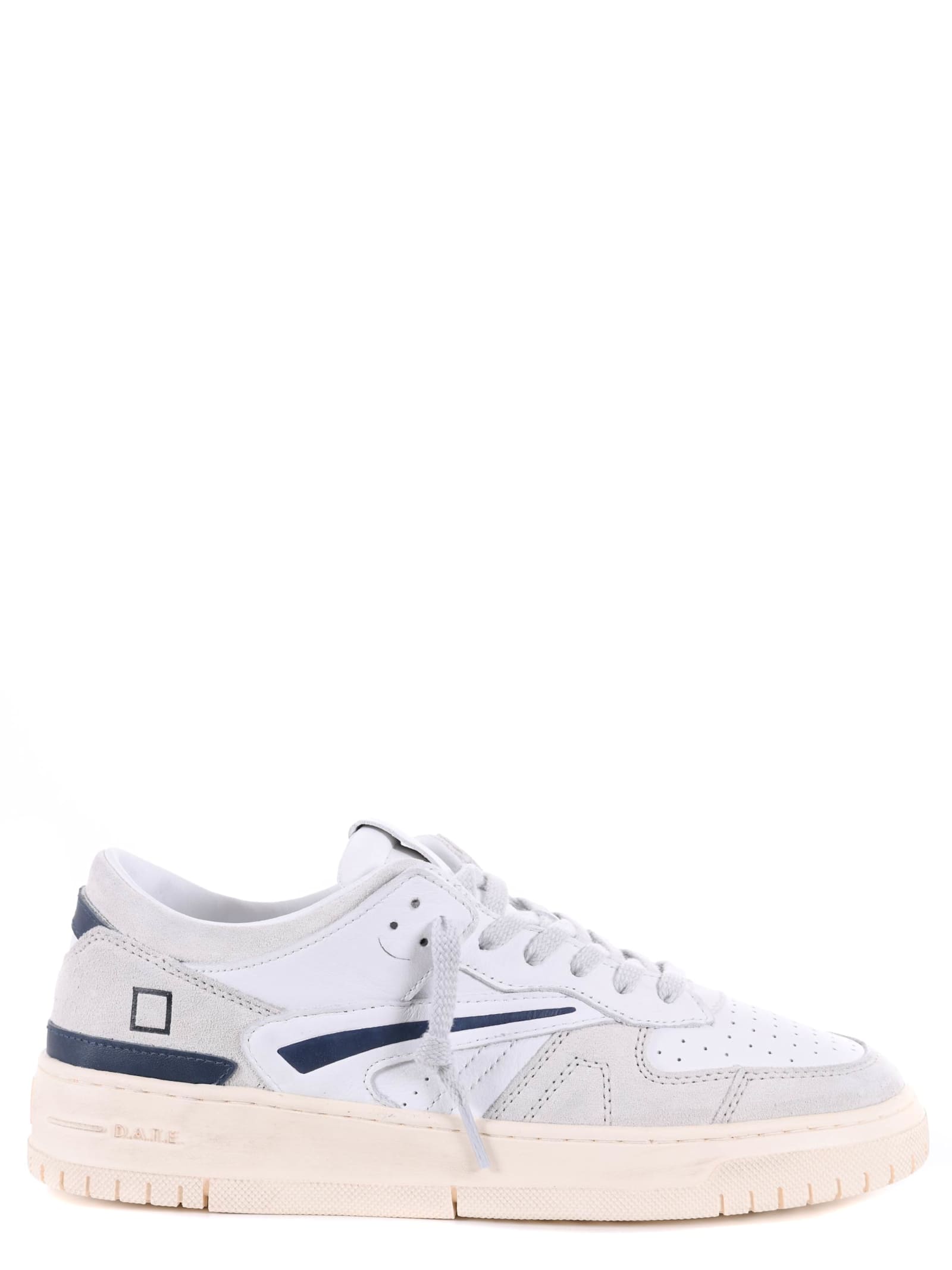 Shop Date Mens D.a.t.e. Sneakers In Bianco/ghiaccio