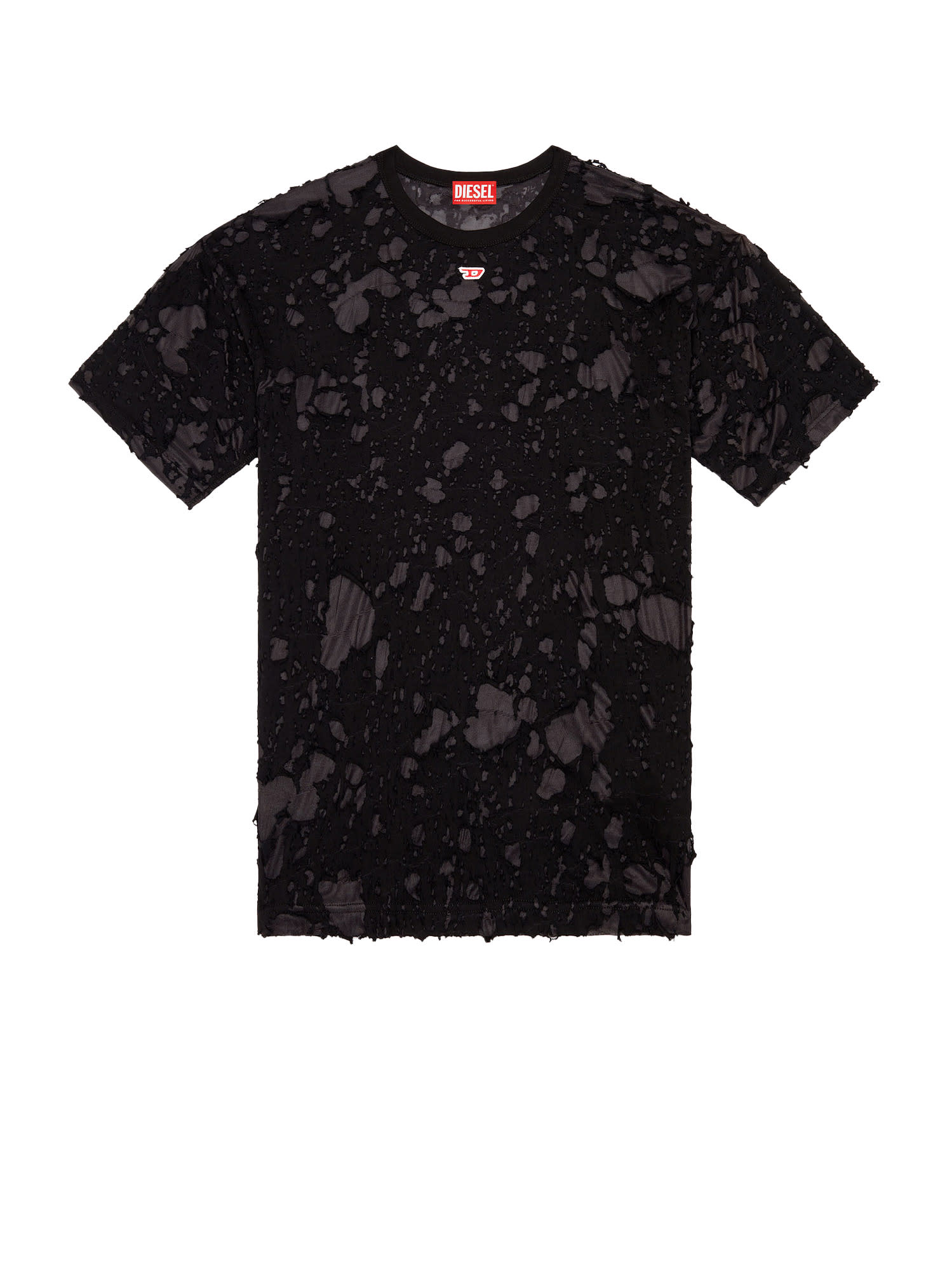 Shop Diesel T-boxt T-shirt In Black